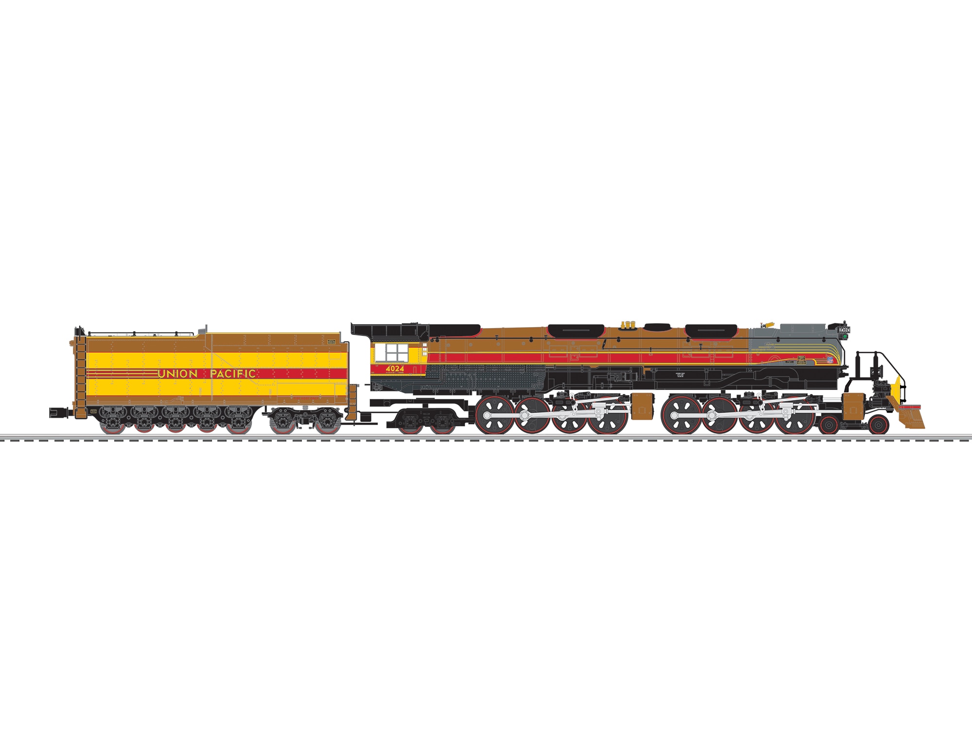 Union Pacific LC+2 LionMaster Big Boy #4024