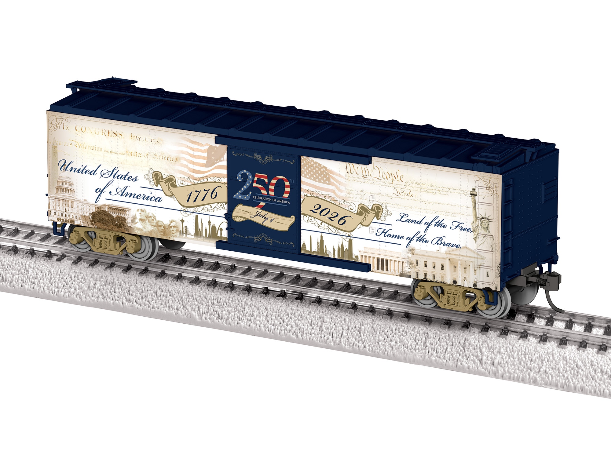 American 250th HO MUSA Boxcar