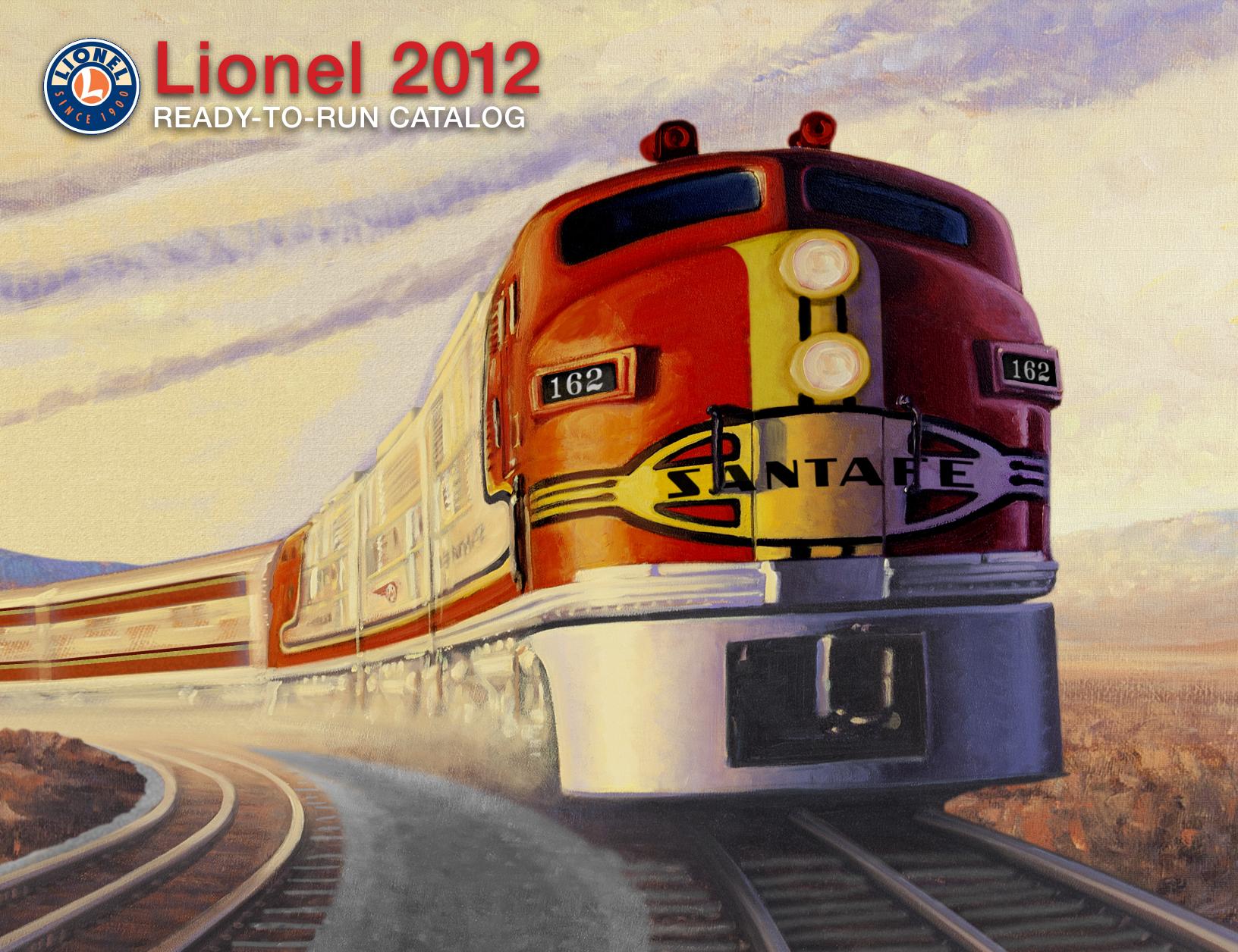 Lionel Catalogs - Ready To Run 2012