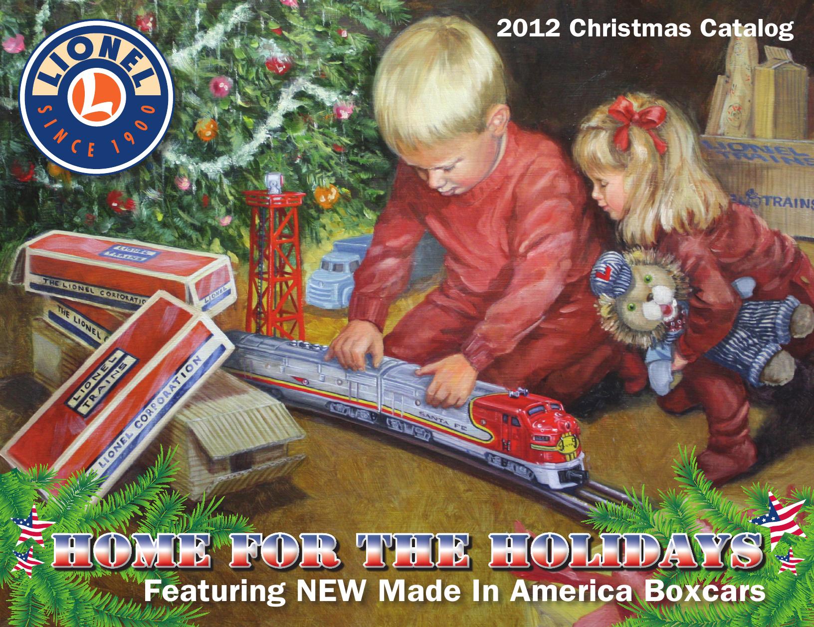 Lionel Catalogs - Christmas 2012