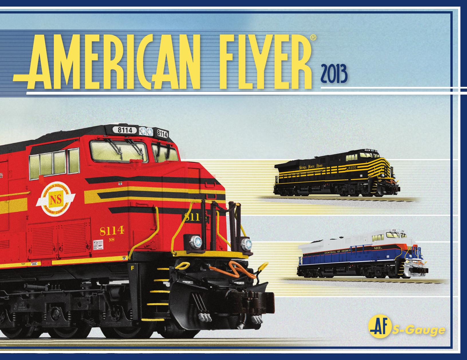 Lionel Catalogs - American Flyer 2013