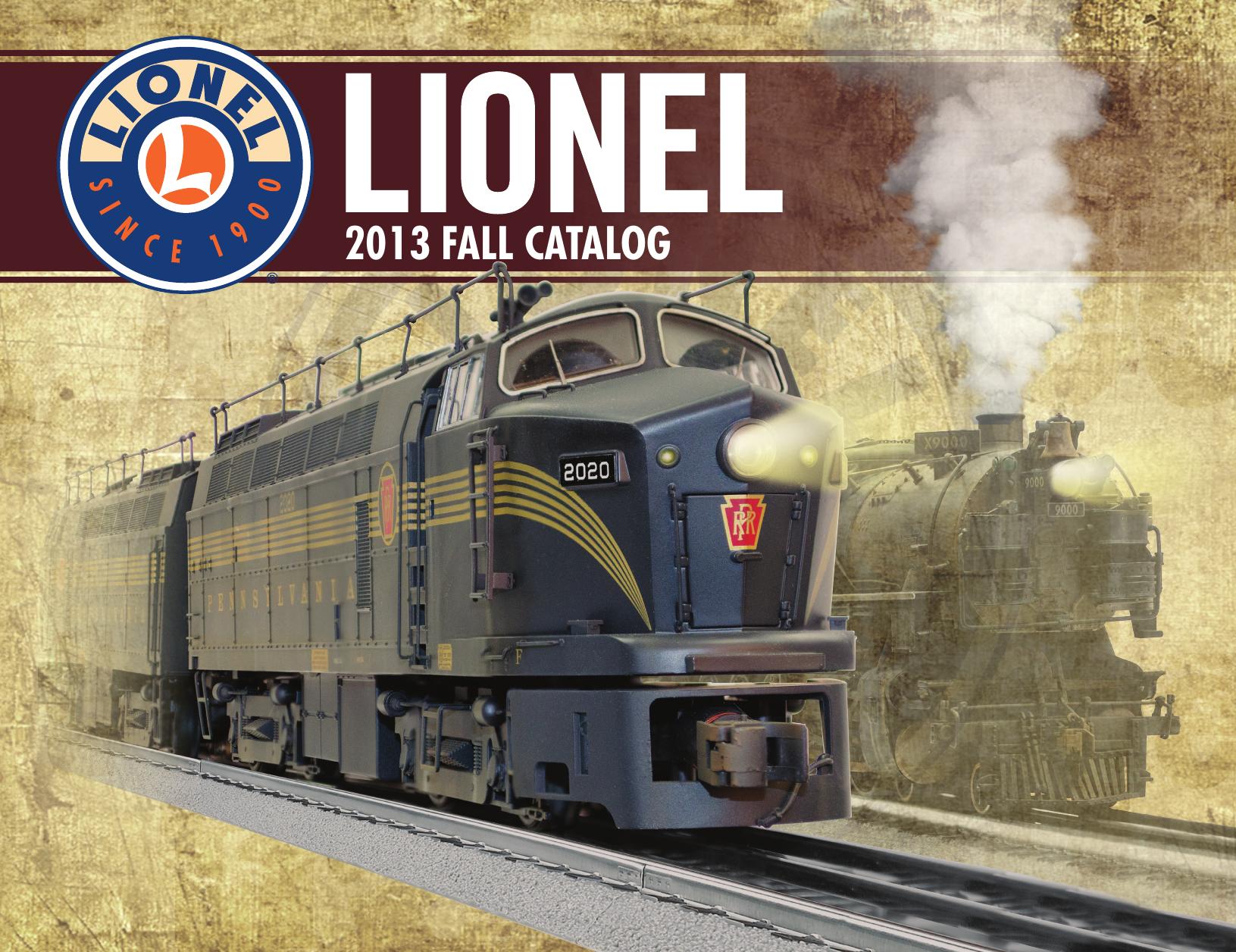 Lionel Catalogs - Fall 2013