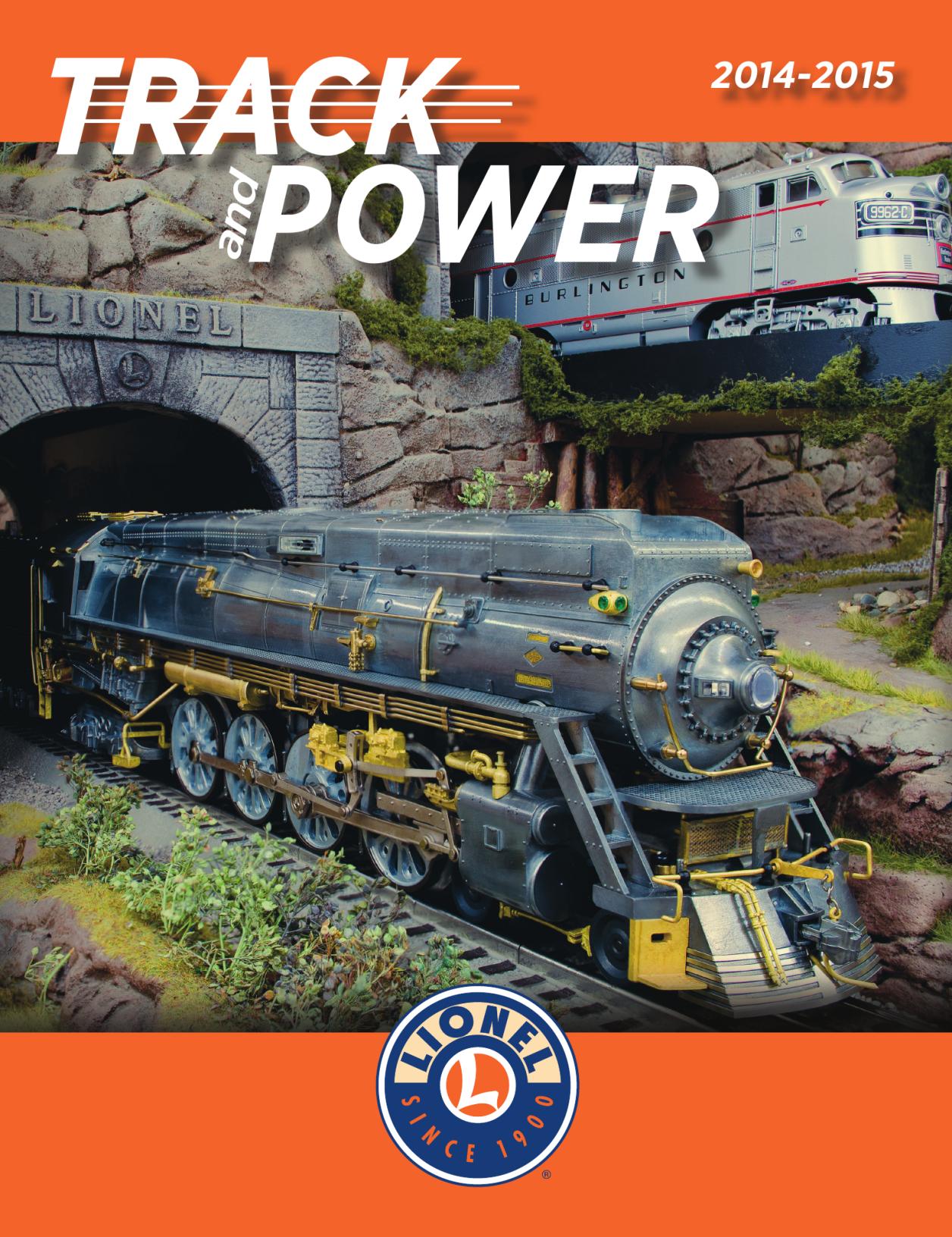 LIONEL 2018 TRAIN CATALOG  O S HO READY TO PLAY GAUGES train dealer book NEW 