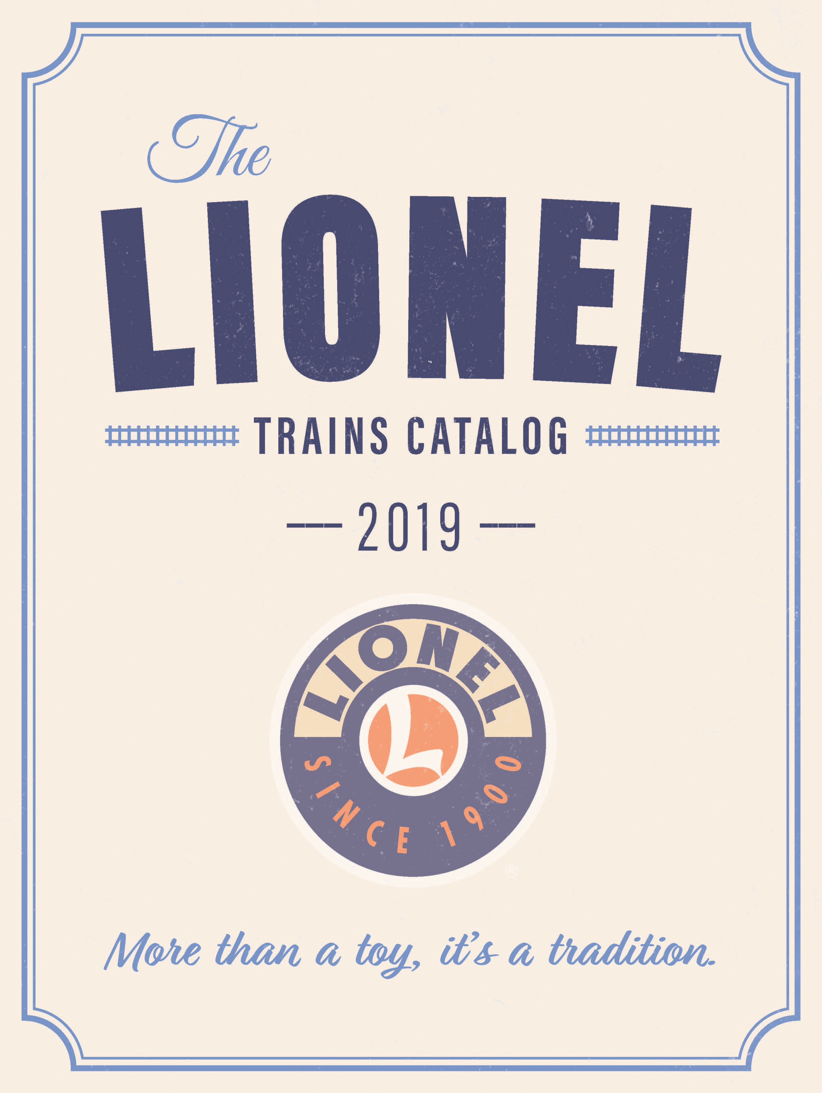 Lionel Catalogs - Big Book 2019