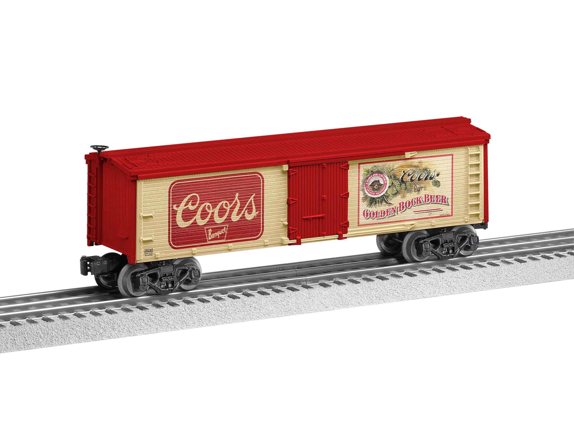 Lionel 2028260 O27 Reefer Coors Banquet