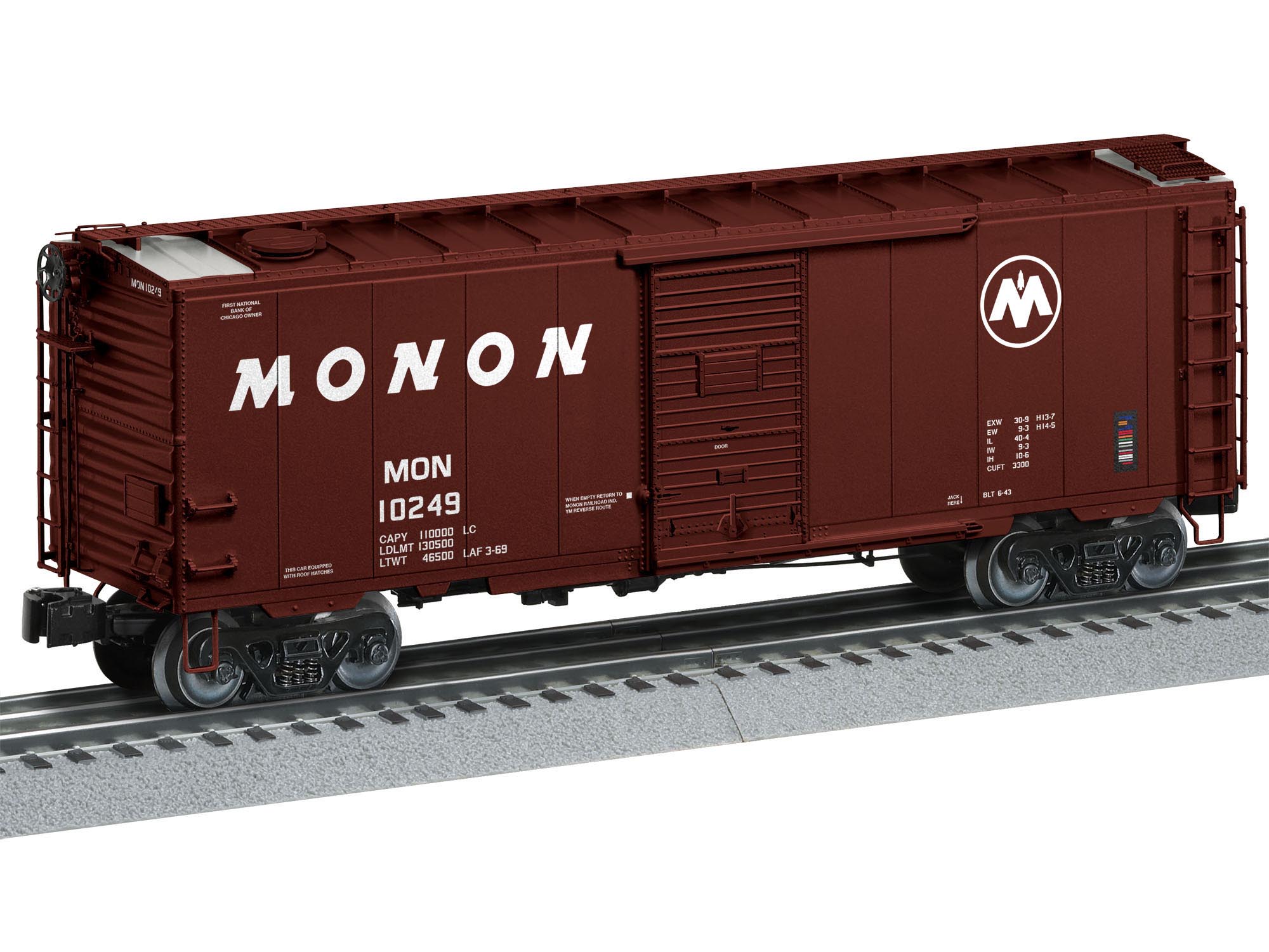 Monon Roof-Hatch Boxcar #10249