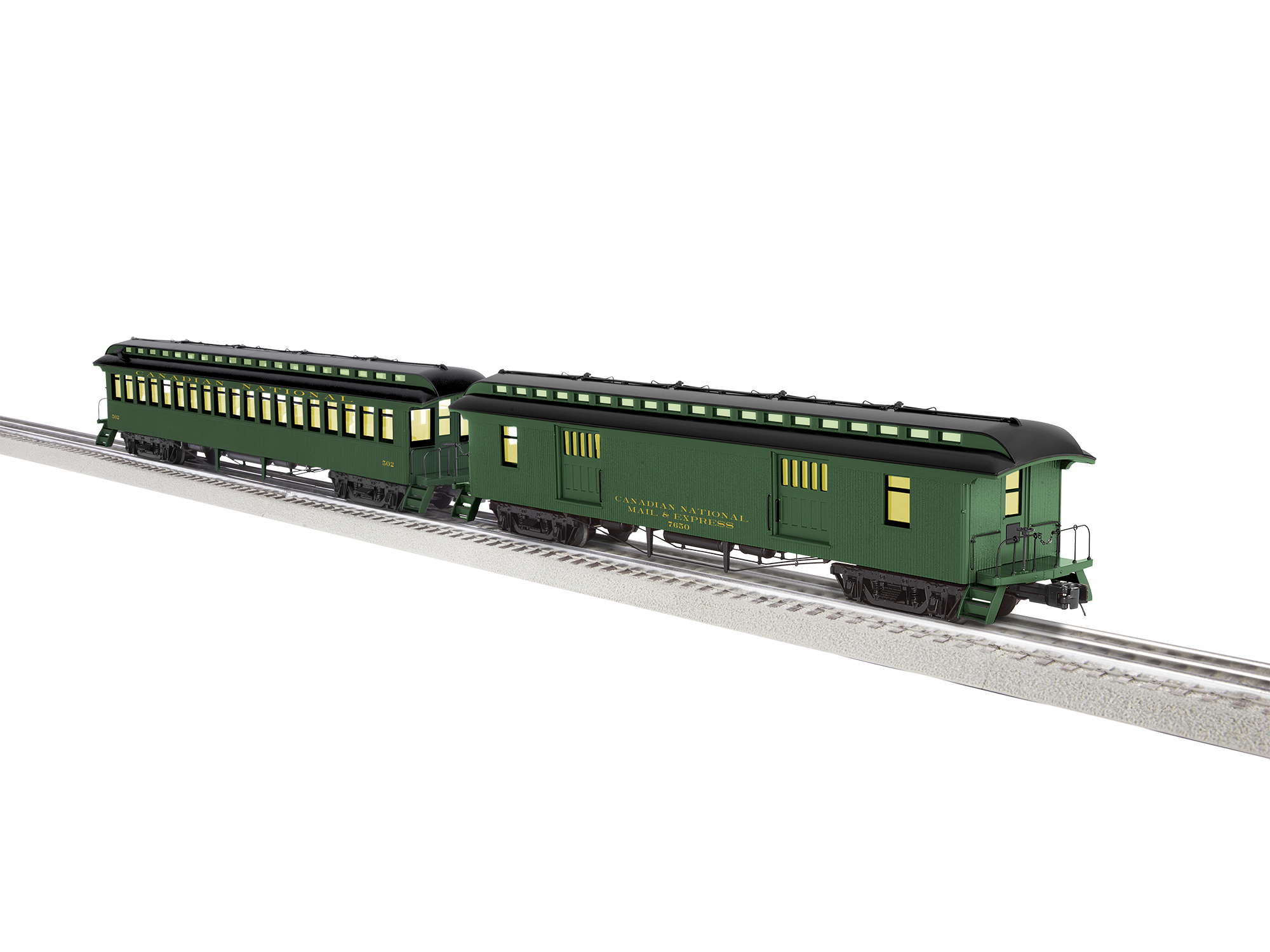 Lionel Railroad Heritage Series Southern 125 Boxcar Electric O Gauge Model Train Cars 