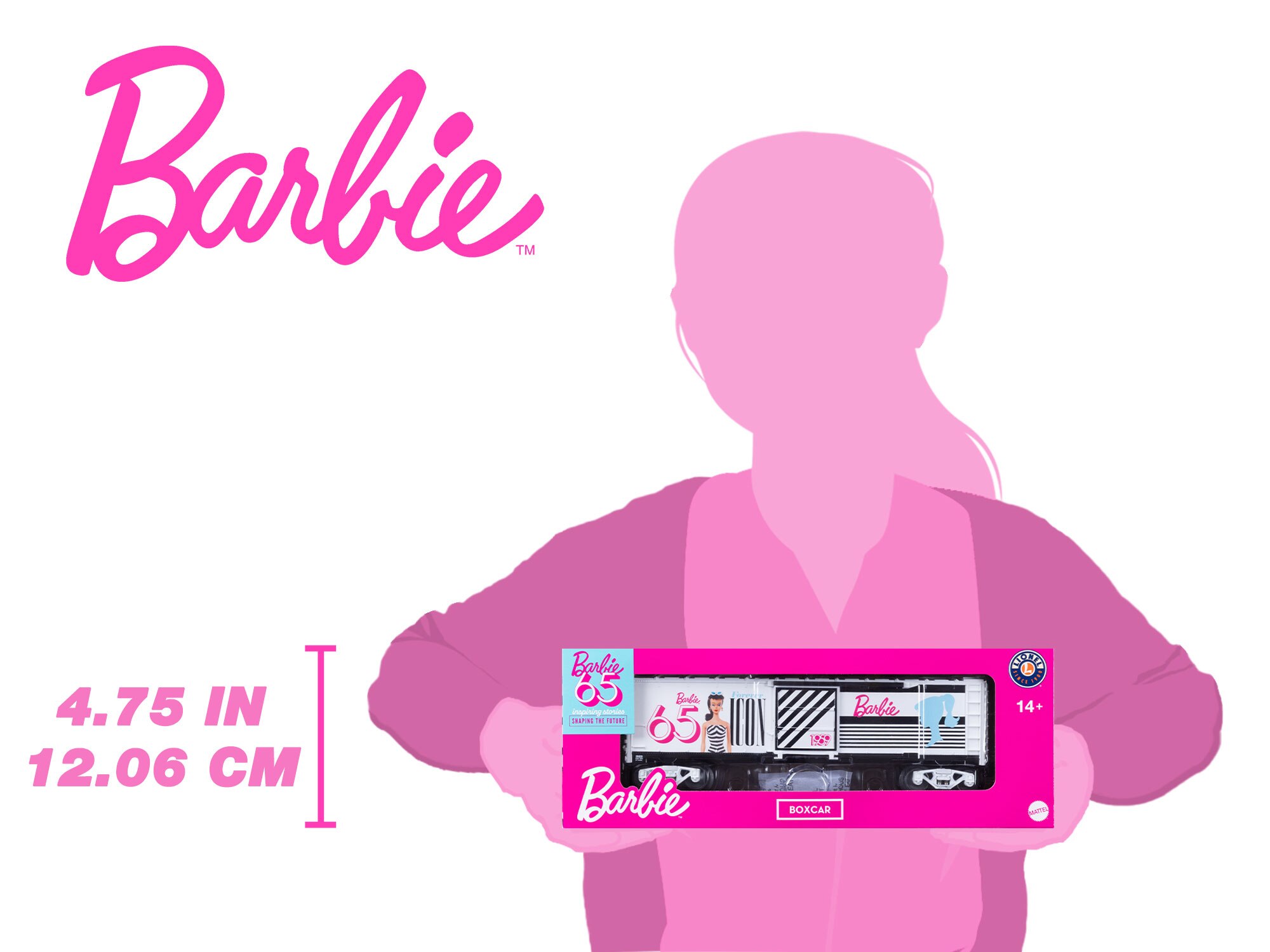 Lionel 2428420 BARBIEâ¢ 65th Anniversary 1959 Boxcar