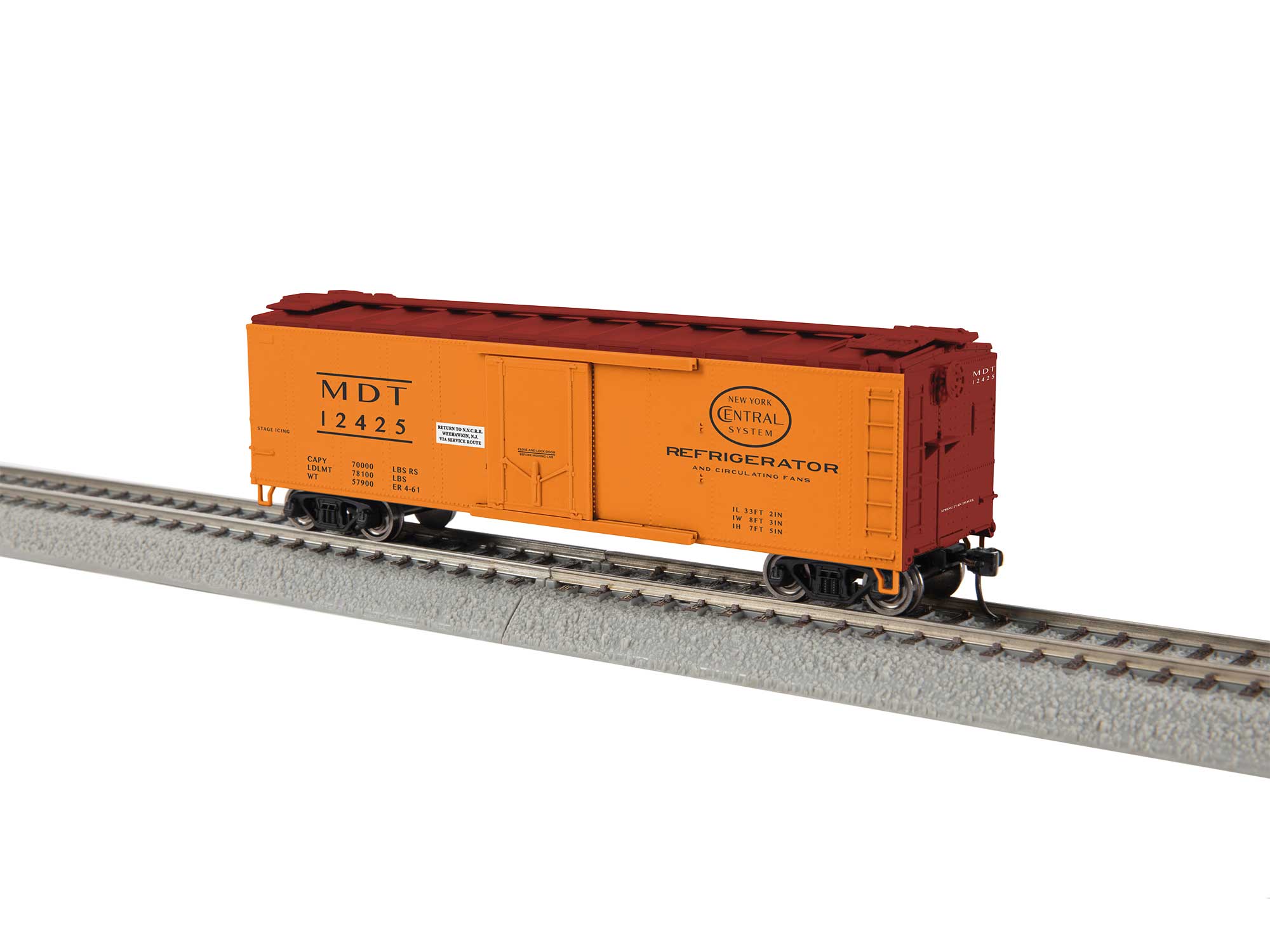 York Reefer New York Central Reefer #12425