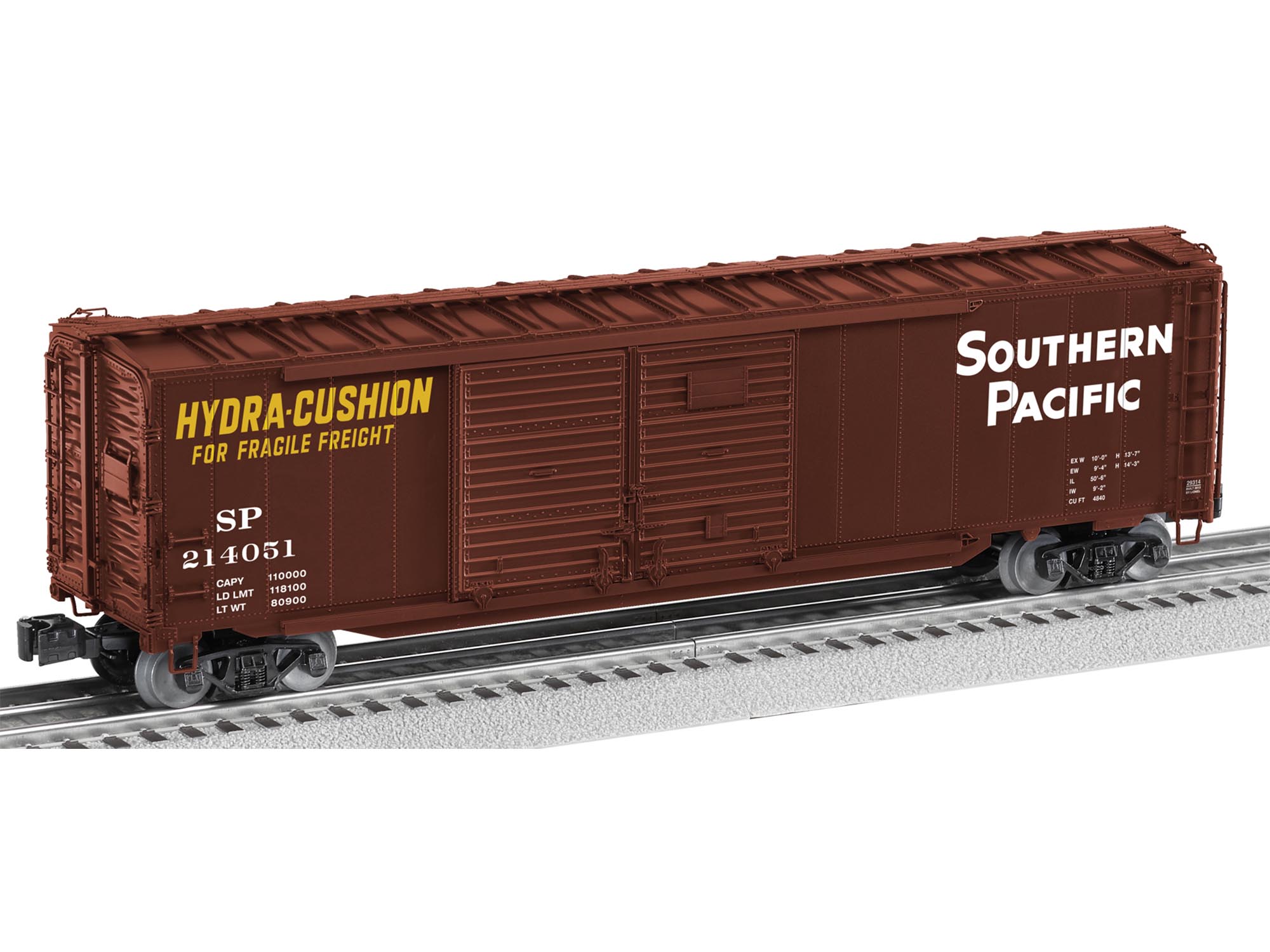 Southern Pacific Scale 50' Double Door Boxcar #214051