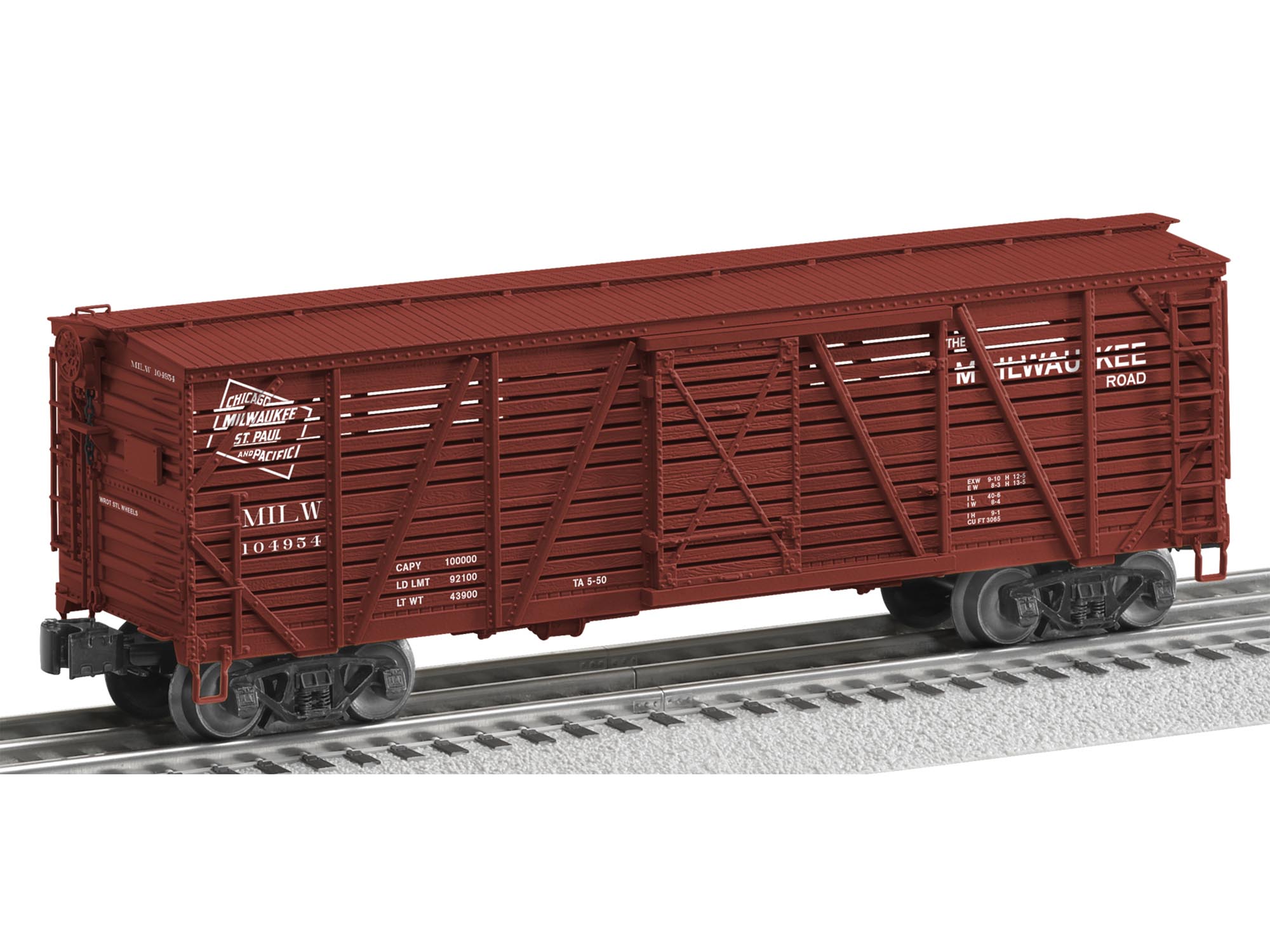 Milwaukee Road ACF 40-Ton Stock Car #104954