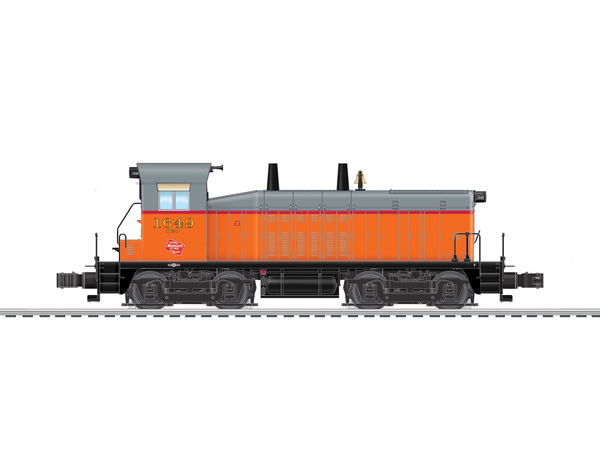 Milwaukee Road LEGACY NW2 Diesel Locomotive