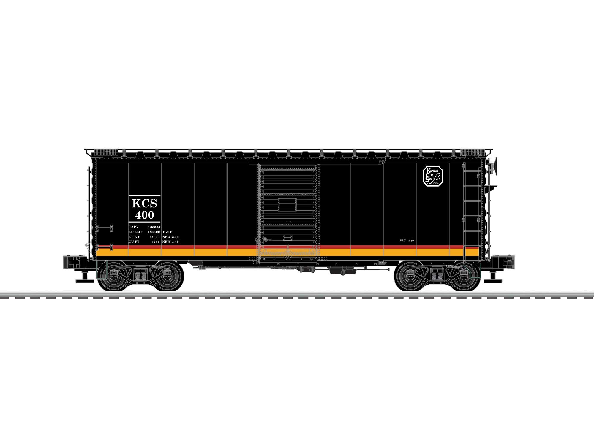 Kansas City Southern PS-1 Express Boxcar