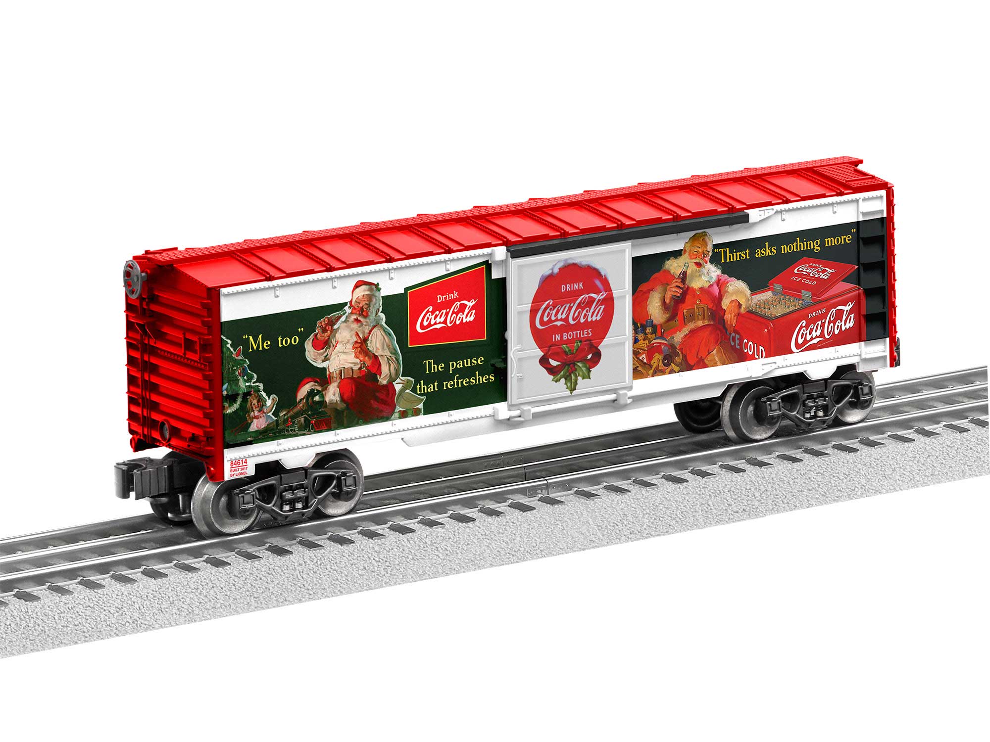 Coca-Cola Vintage Santa Boxcar