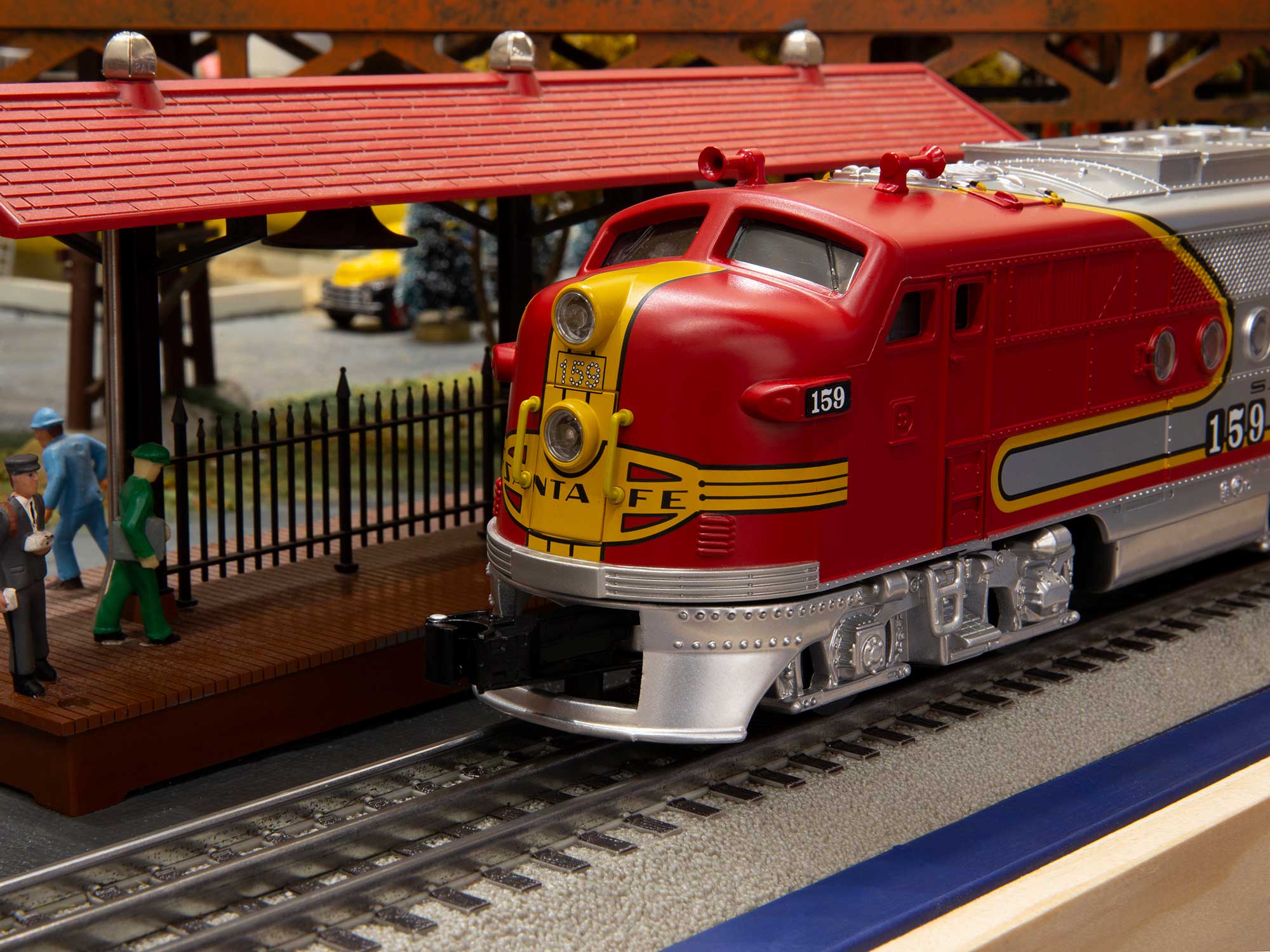 lionel santa fe super chief passenger set