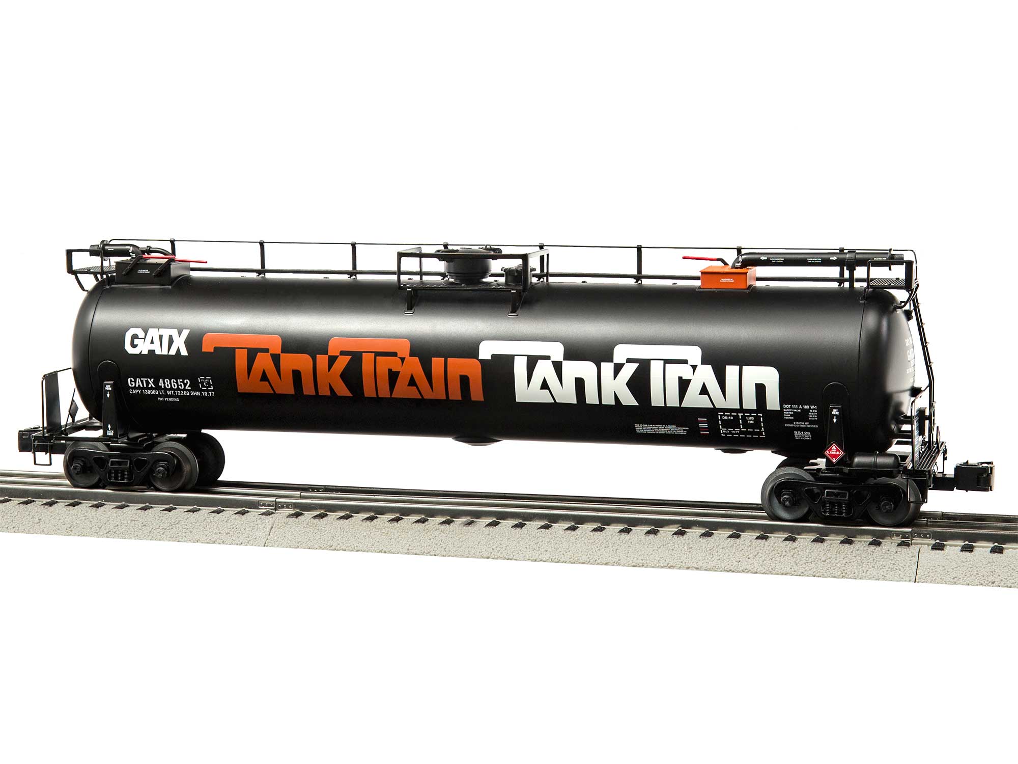 TankTrain Intermediate Car #48652 (orange)