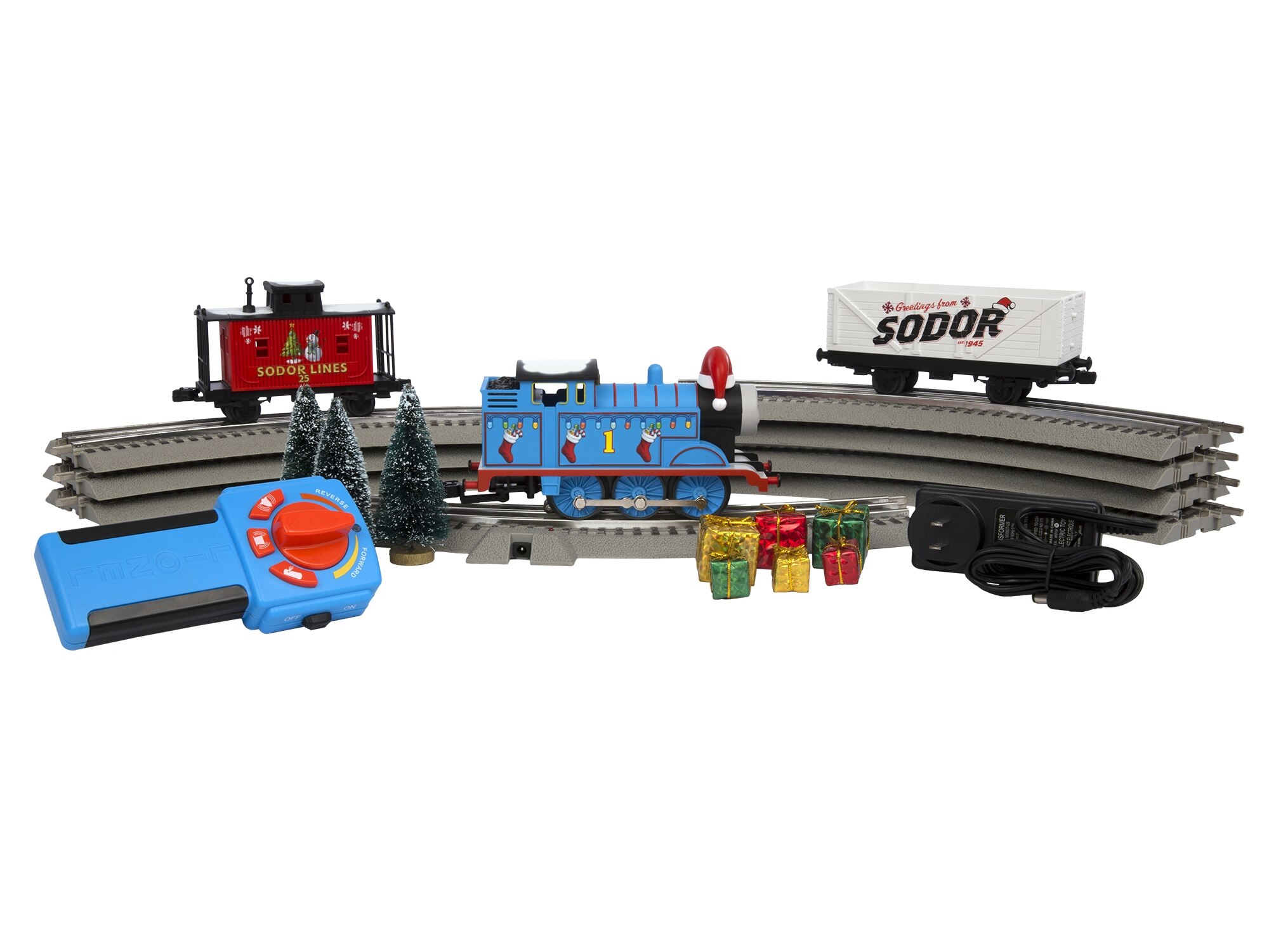 thomas the train christmas set