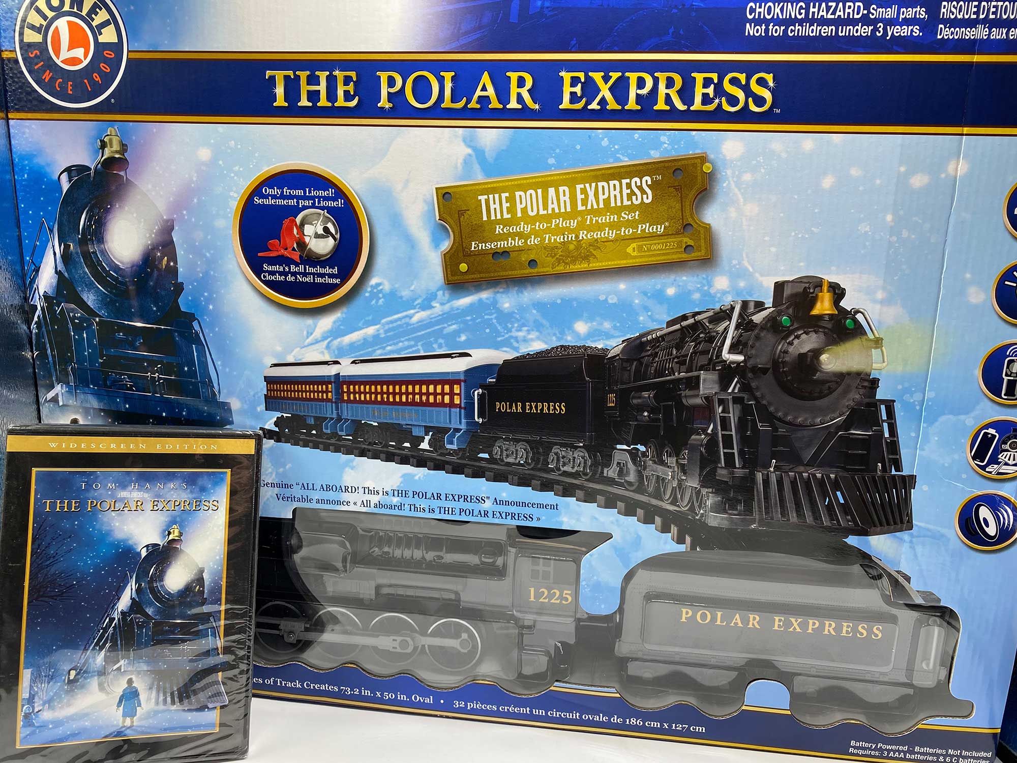 Lionel O Gauge Polar Express Train Set Black for sale online 