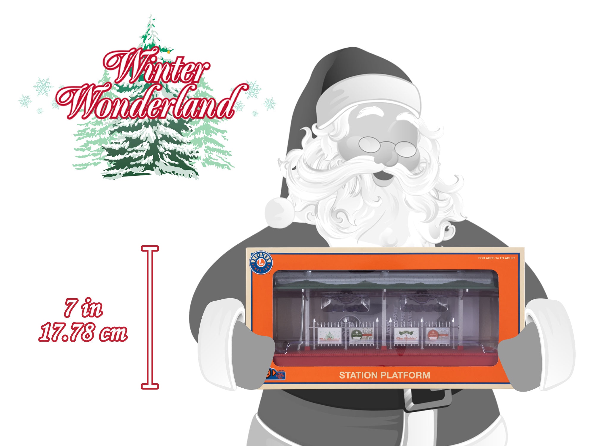 Winter Wonderland Plug-Expand-Play Station Platform