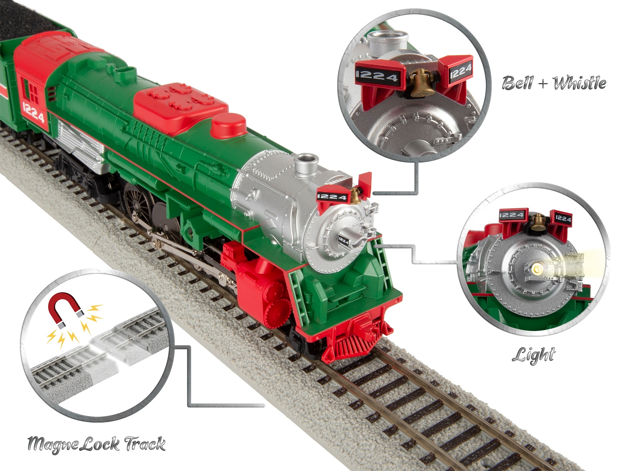 North Pole Central Freight HO Set