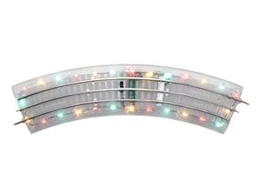 Lighted FasTrack O36 Curve 4-Pack