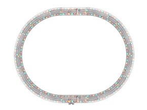 Lighted FasTrack 40"x50" Oval Track Pack