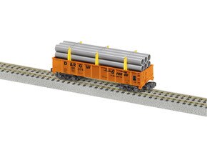 Rio Grande Gondola w/ Pipe Load #56374
