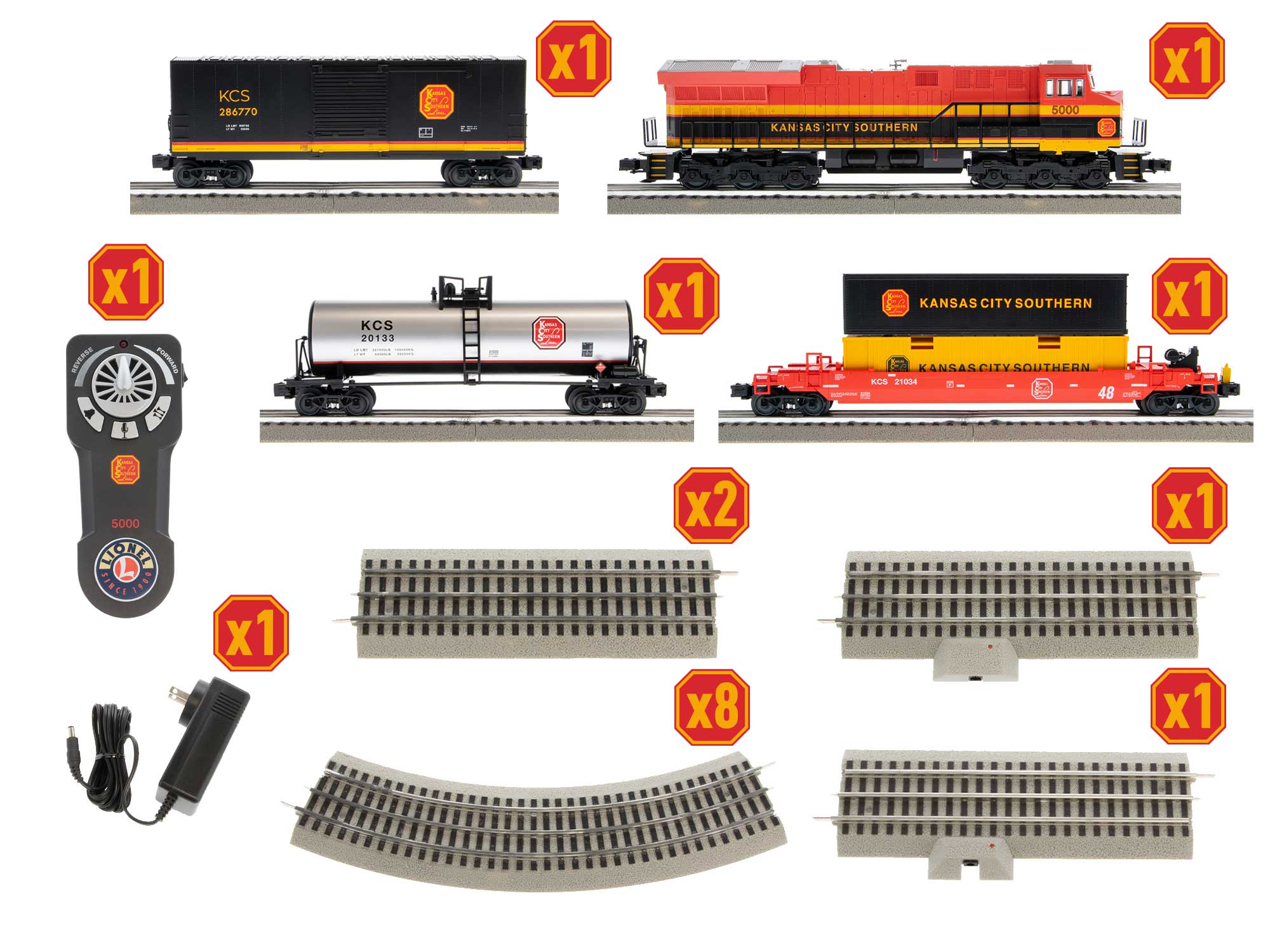 Kansas City Southern ET44 LionChief® Set