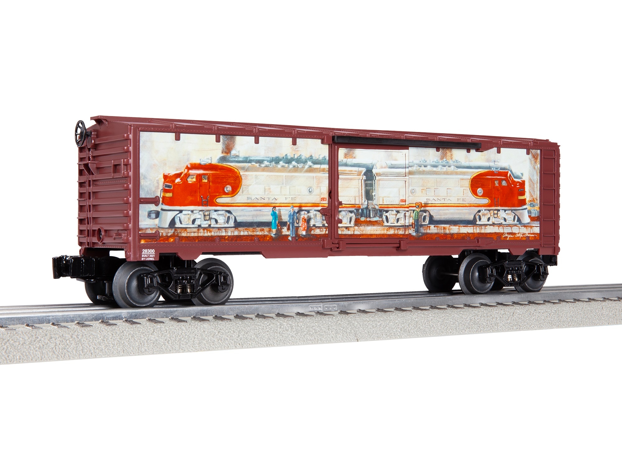 Angela Trotta Thomas Santa Fe Boxcar