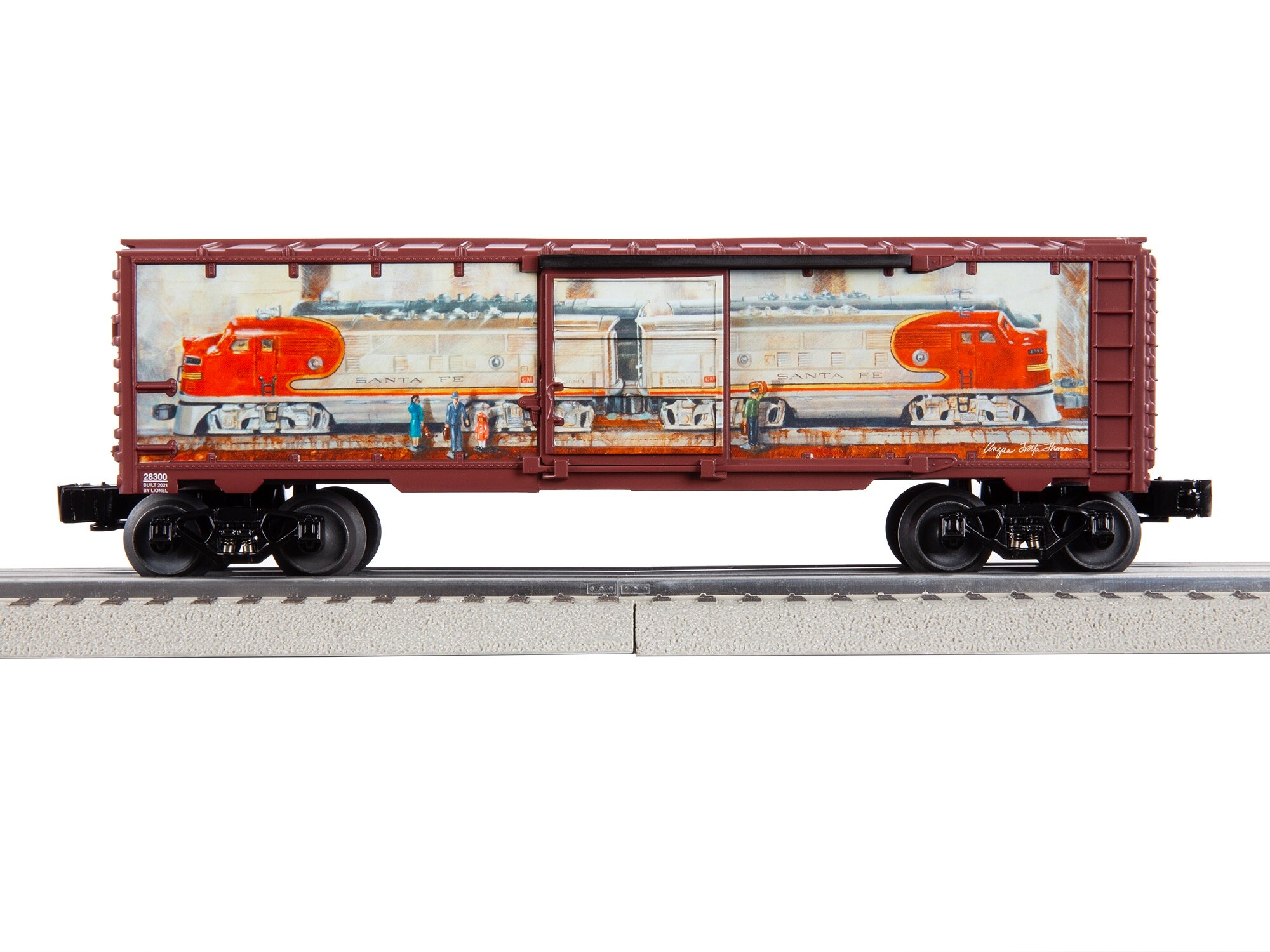 Angela Trotta Thomas Santa Fe Boxcar