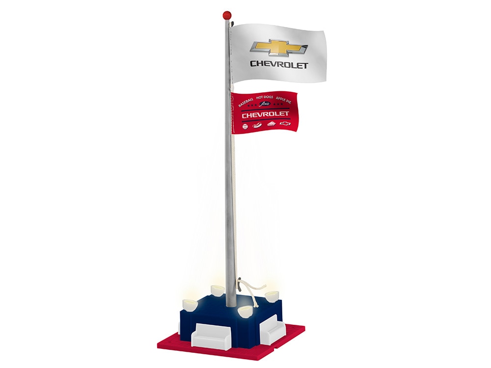 Chevy Flagpole