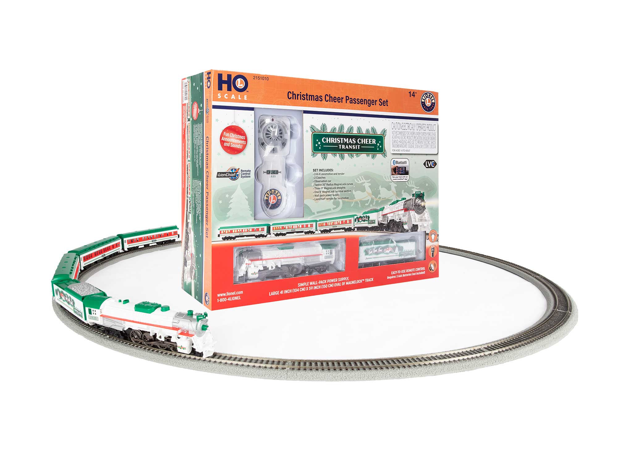 Christmas Cheer HO Passenger Set