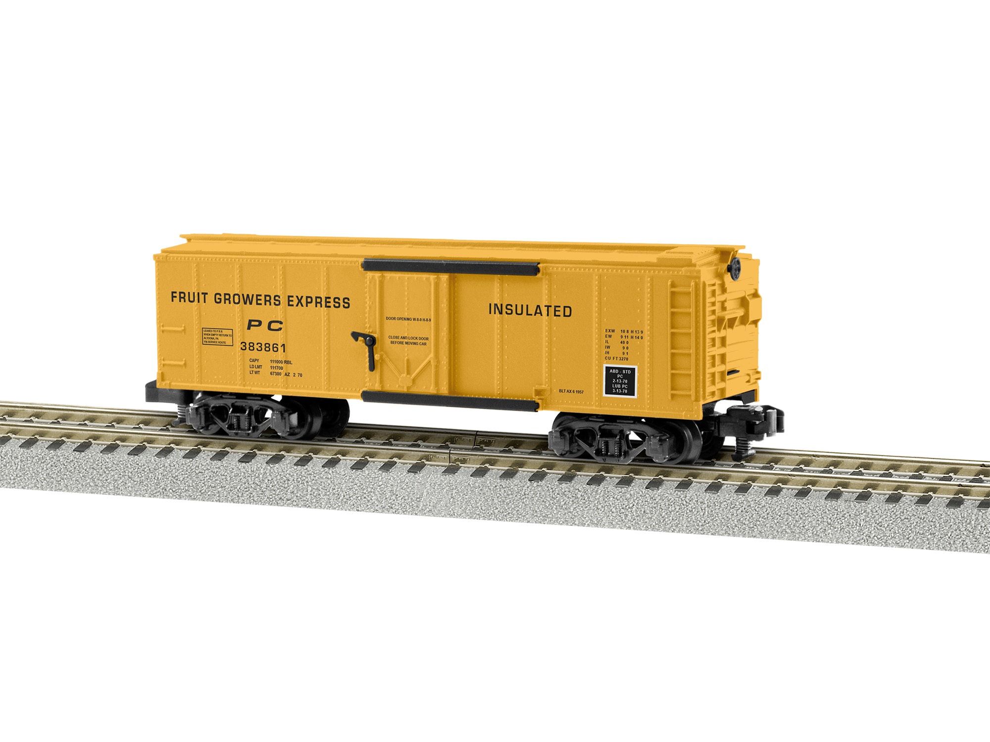 Fruit Growers Express Insulated Boxcar #383861