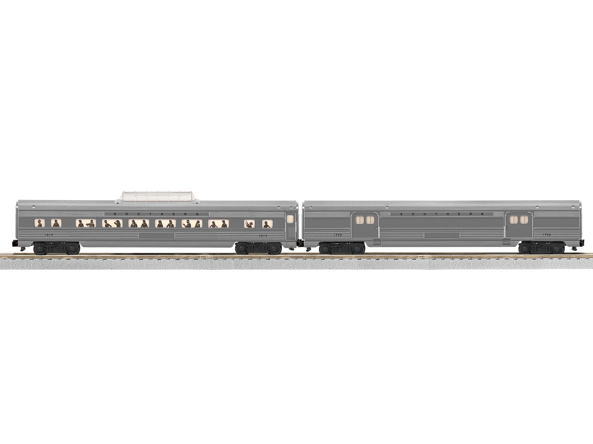 Southern Streamlined Passenger Car 2-Pack