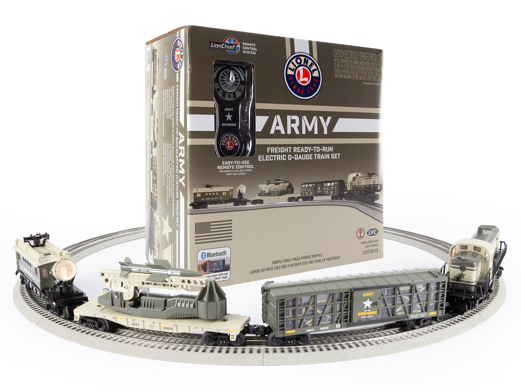 Army Freight LionChief Set