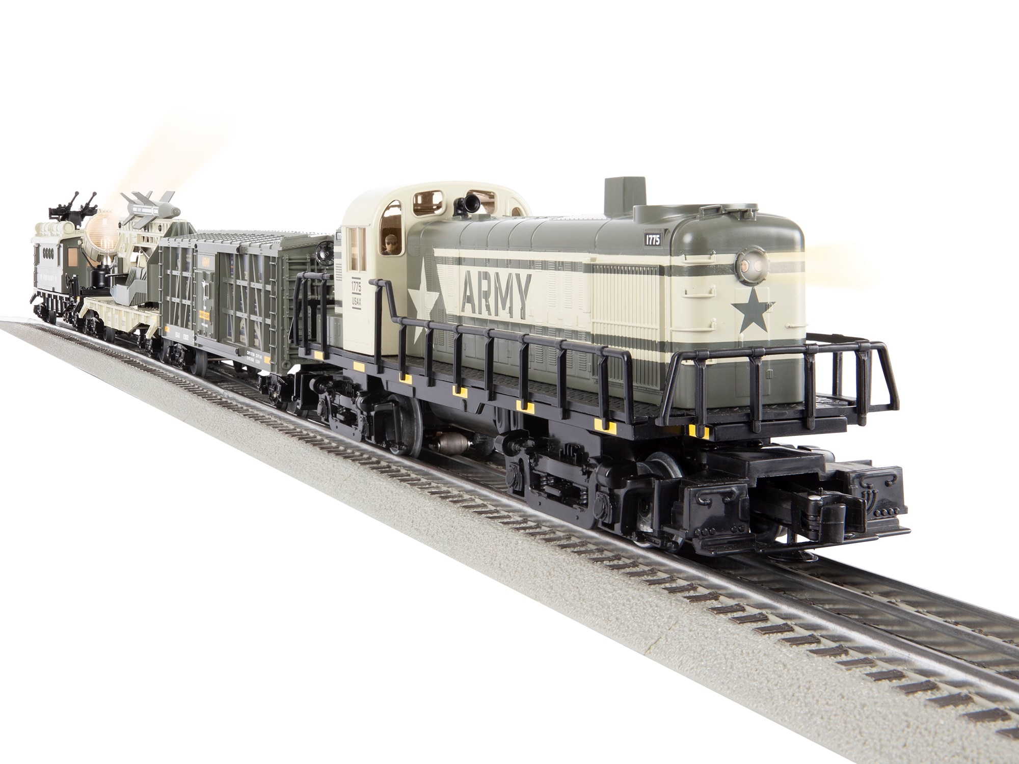 Army Freight LionChief Set