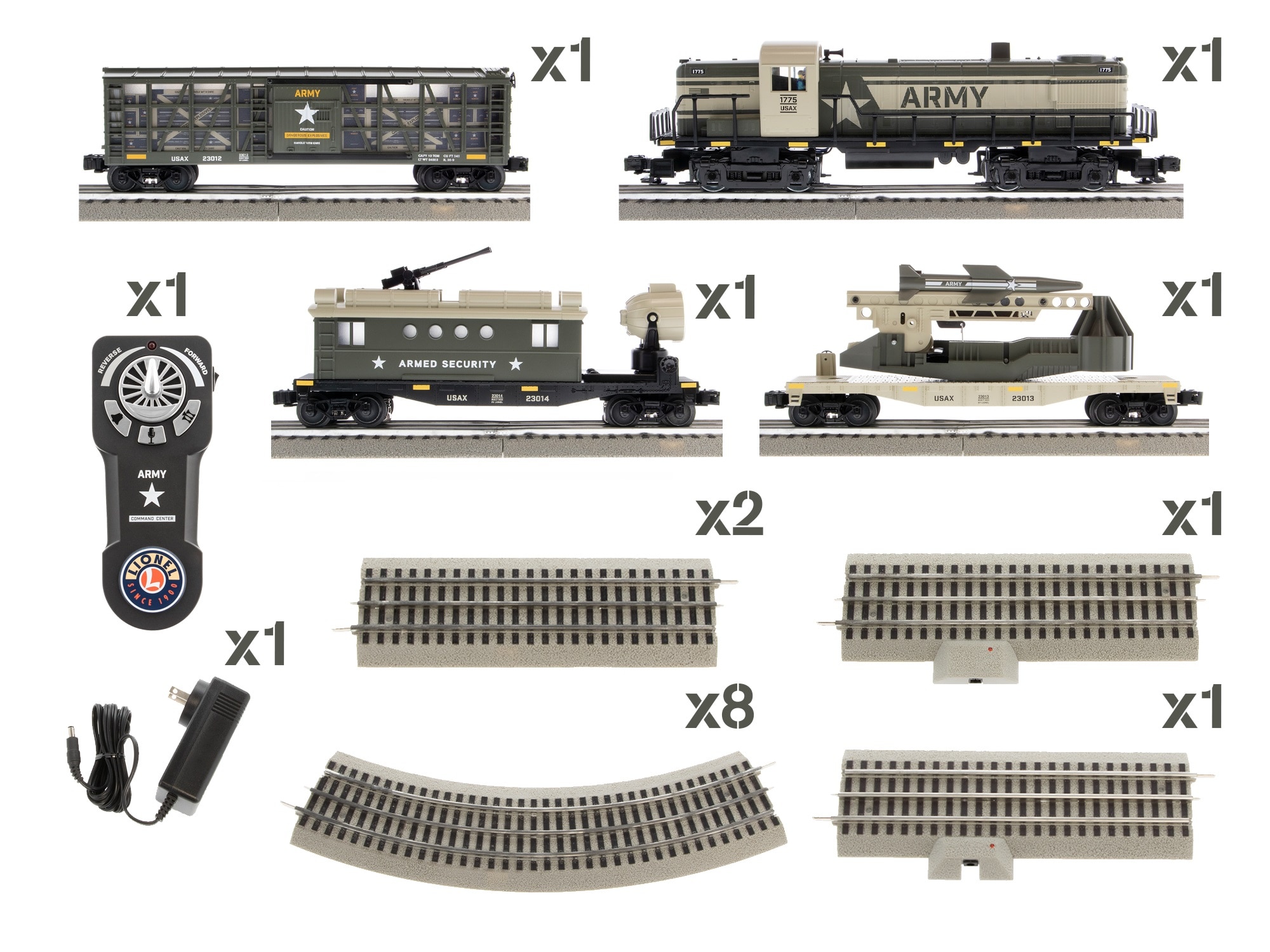 Army Freight LionChief Set