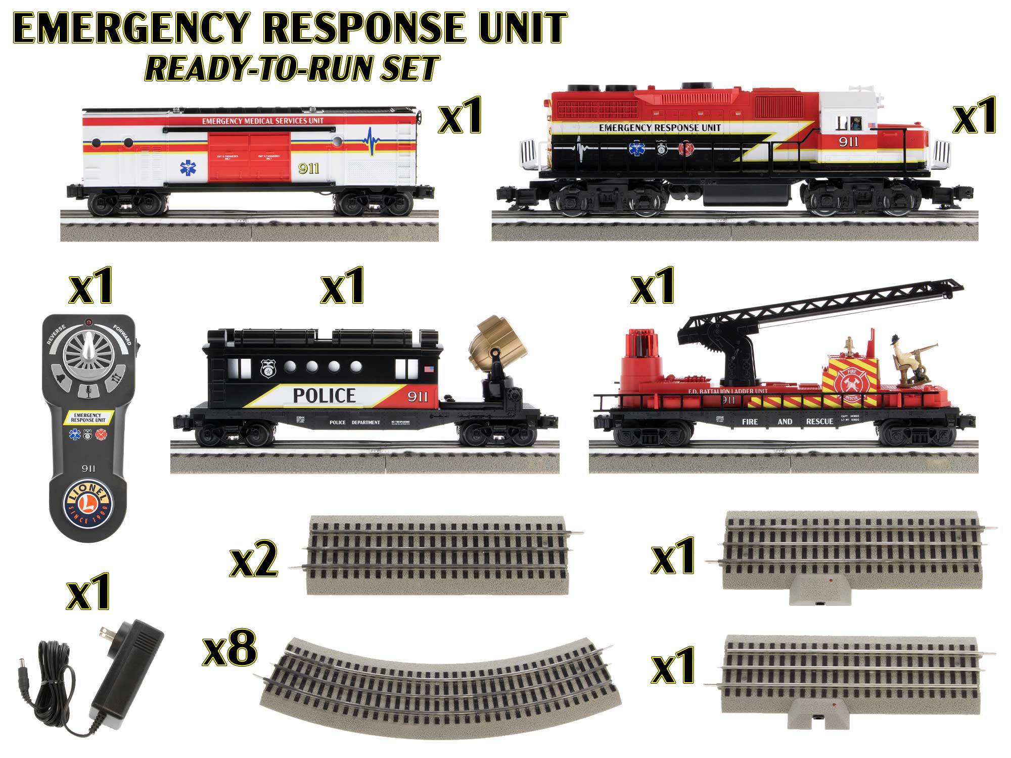 Emergency Response LionChief Bluetooth 5.0 Set