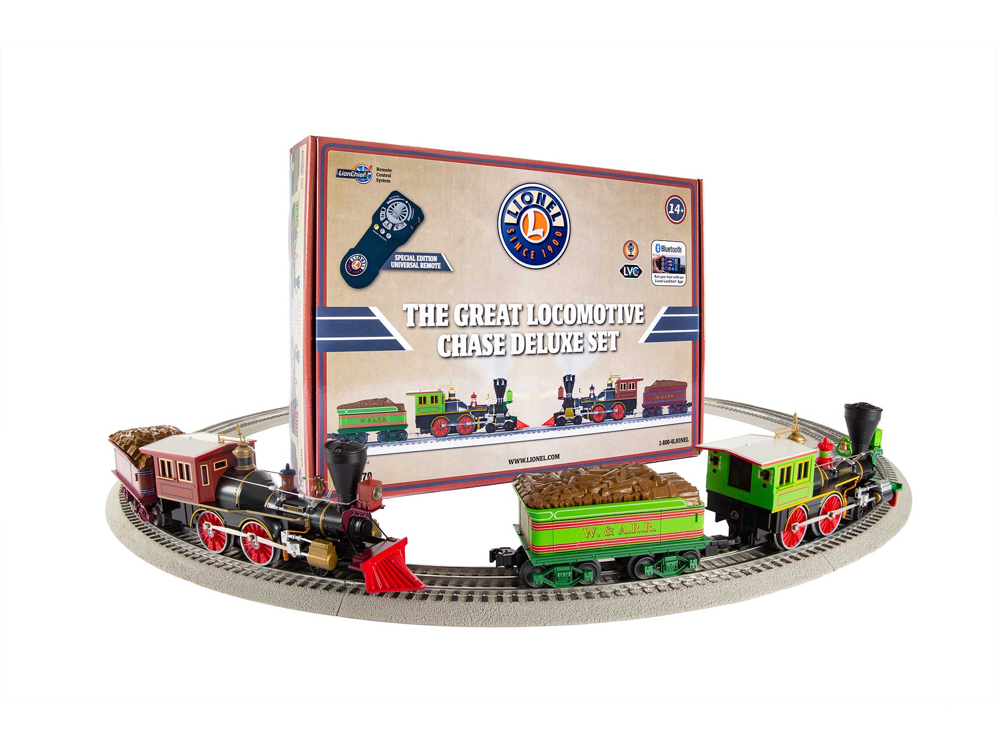 Great Locomotive Chase Deluxe LionChief Bluetooth 5.0 Set