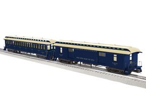 Wabash Wood Baggage/Coach 2-Pack