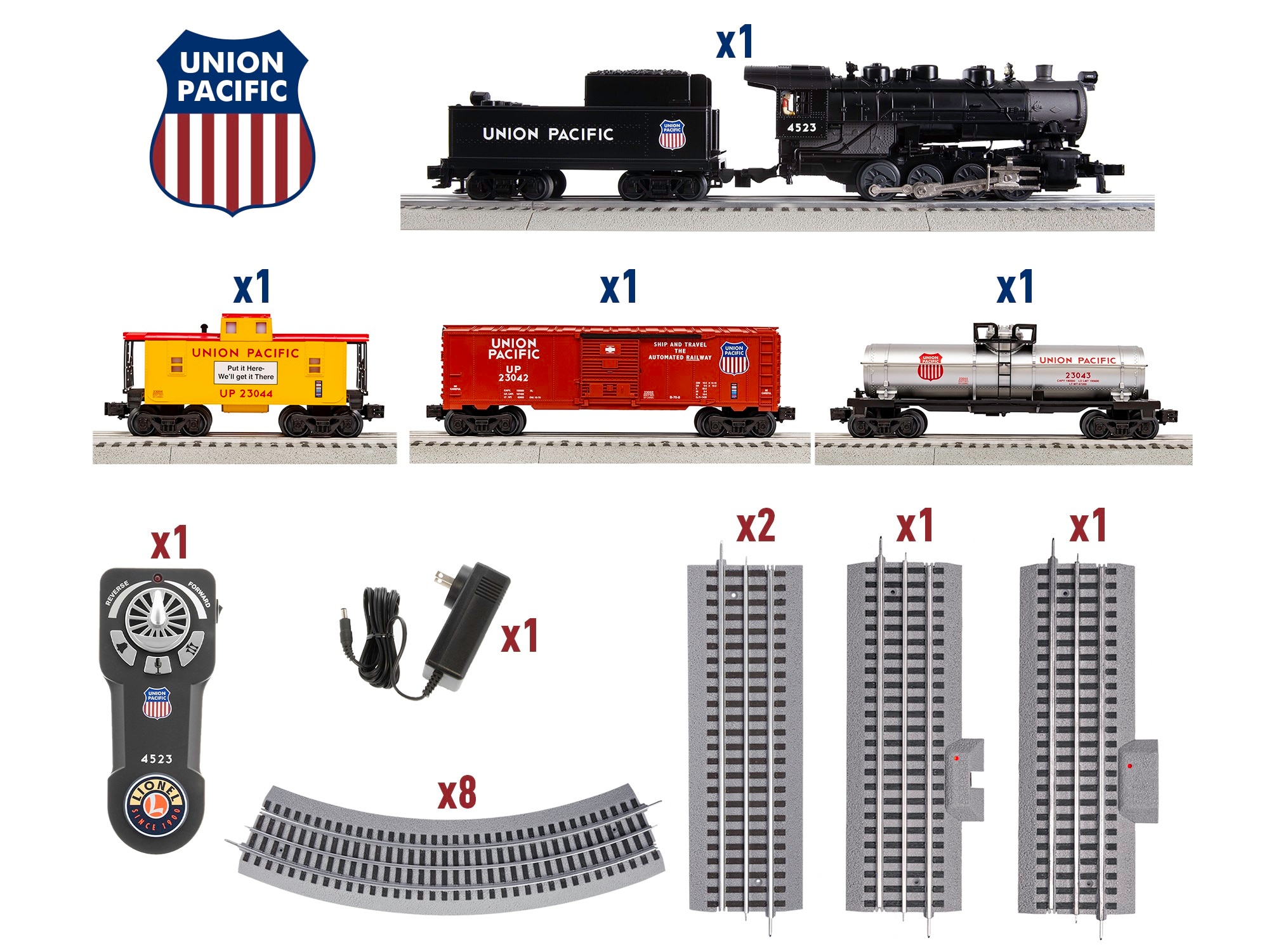 Union Pacific Flyer LionChief® Bluetooth 5.0 Set