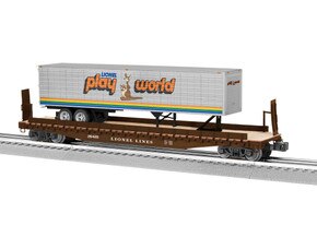 Lionel 50' Flatcar w/ Trailer