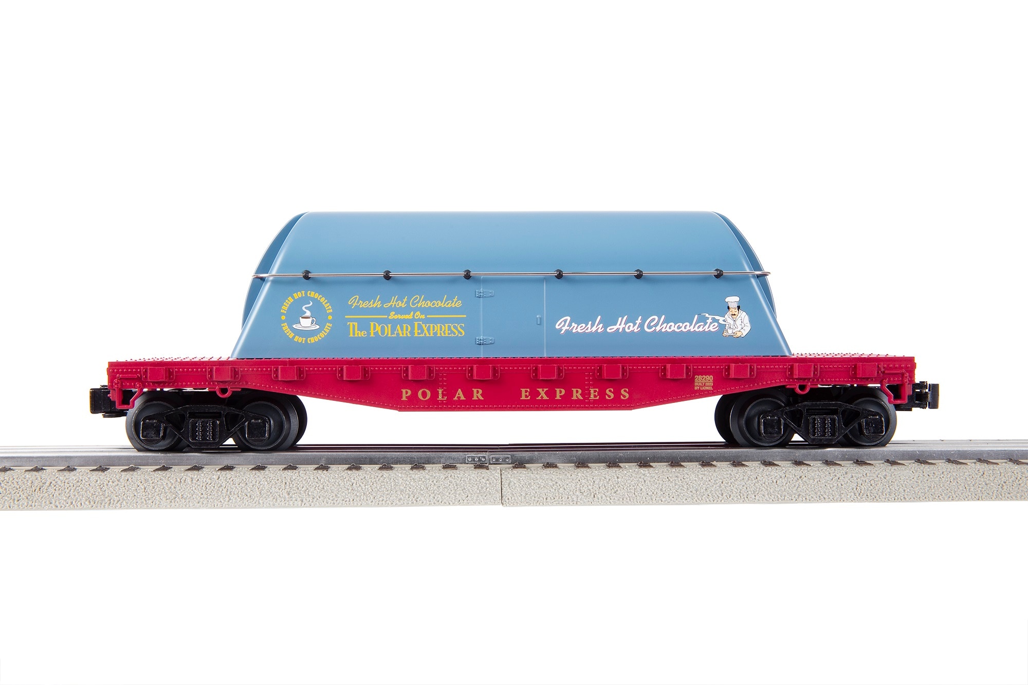 THE POLAR EXPRESS™ Flatcar with Hot Cocoa Container