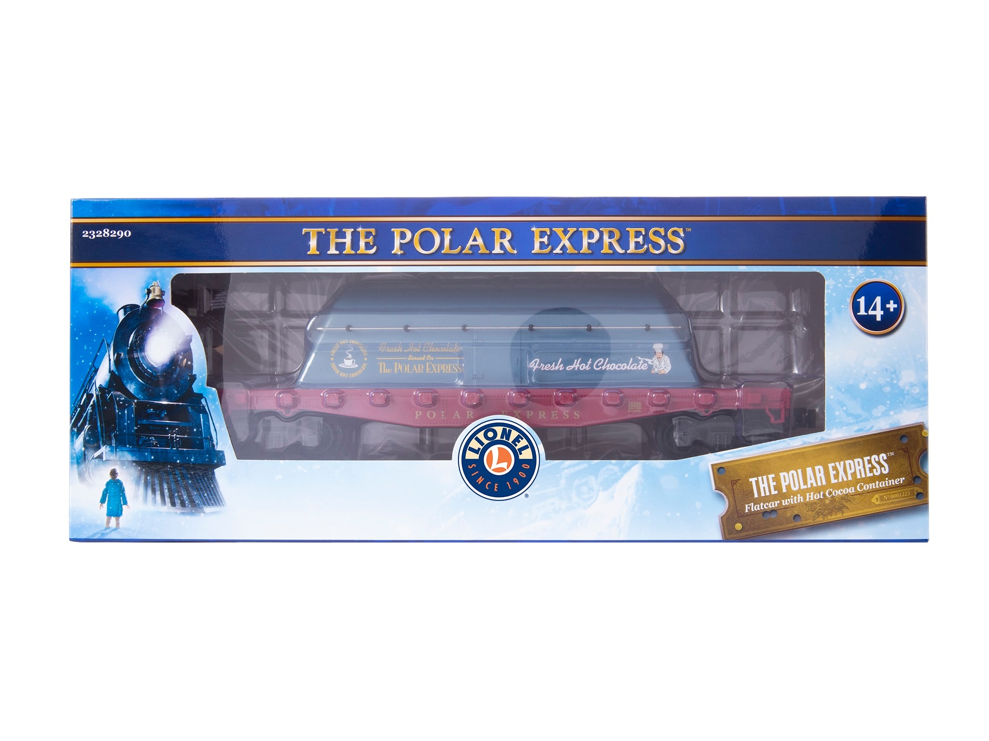 THE POLAR EXPRESS™ Flatcar with Hot Cocoa Container
