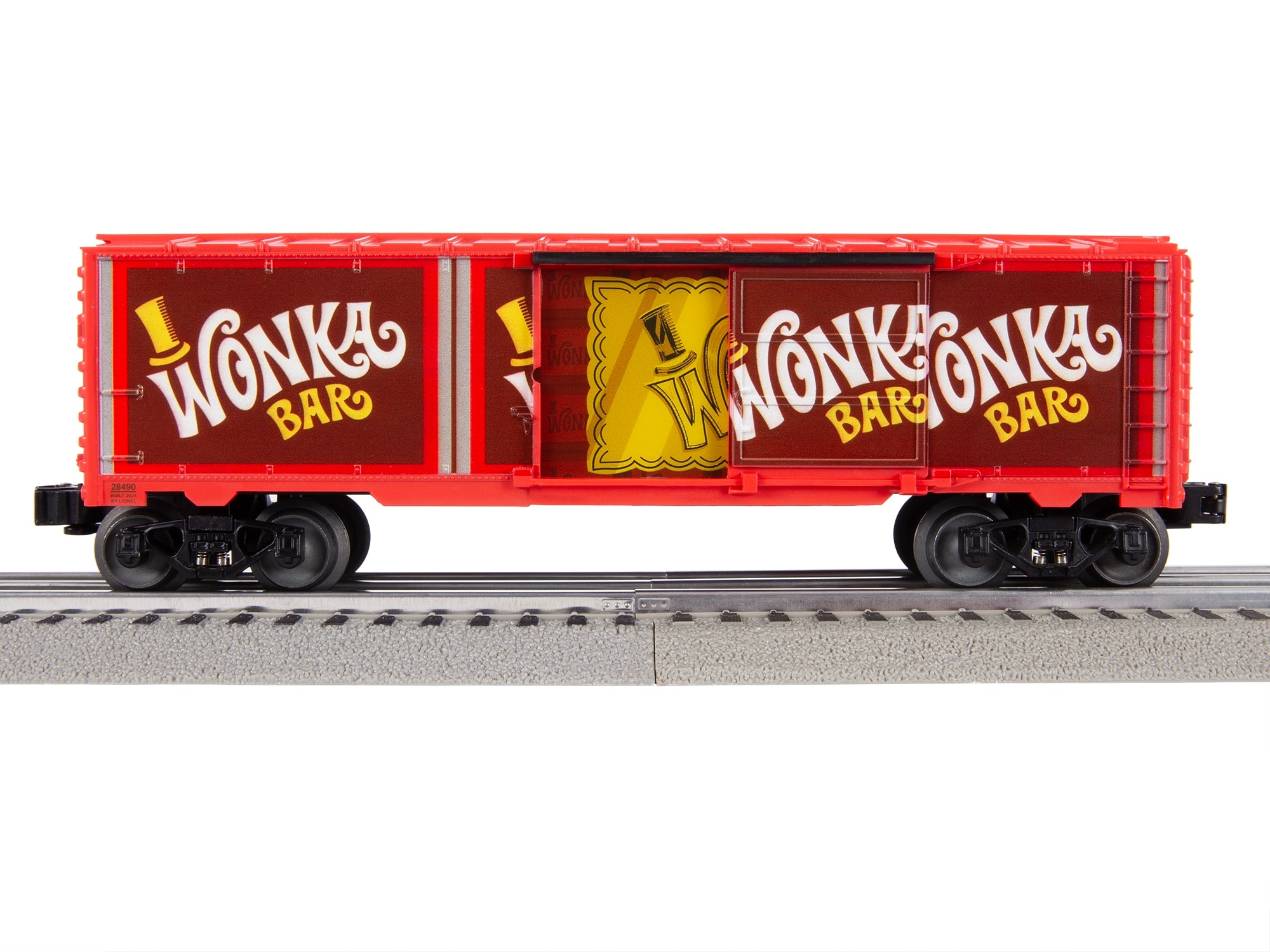 Wonka Bar Golden Ticket Boxcar
