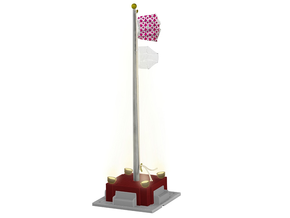 Prankster Flagpole