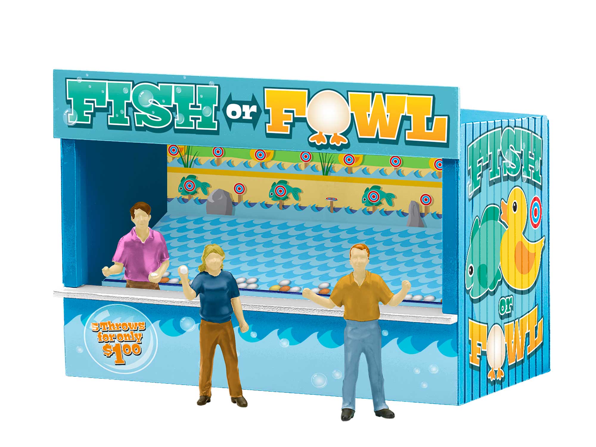 Midway Game 3-Pack with Figures
