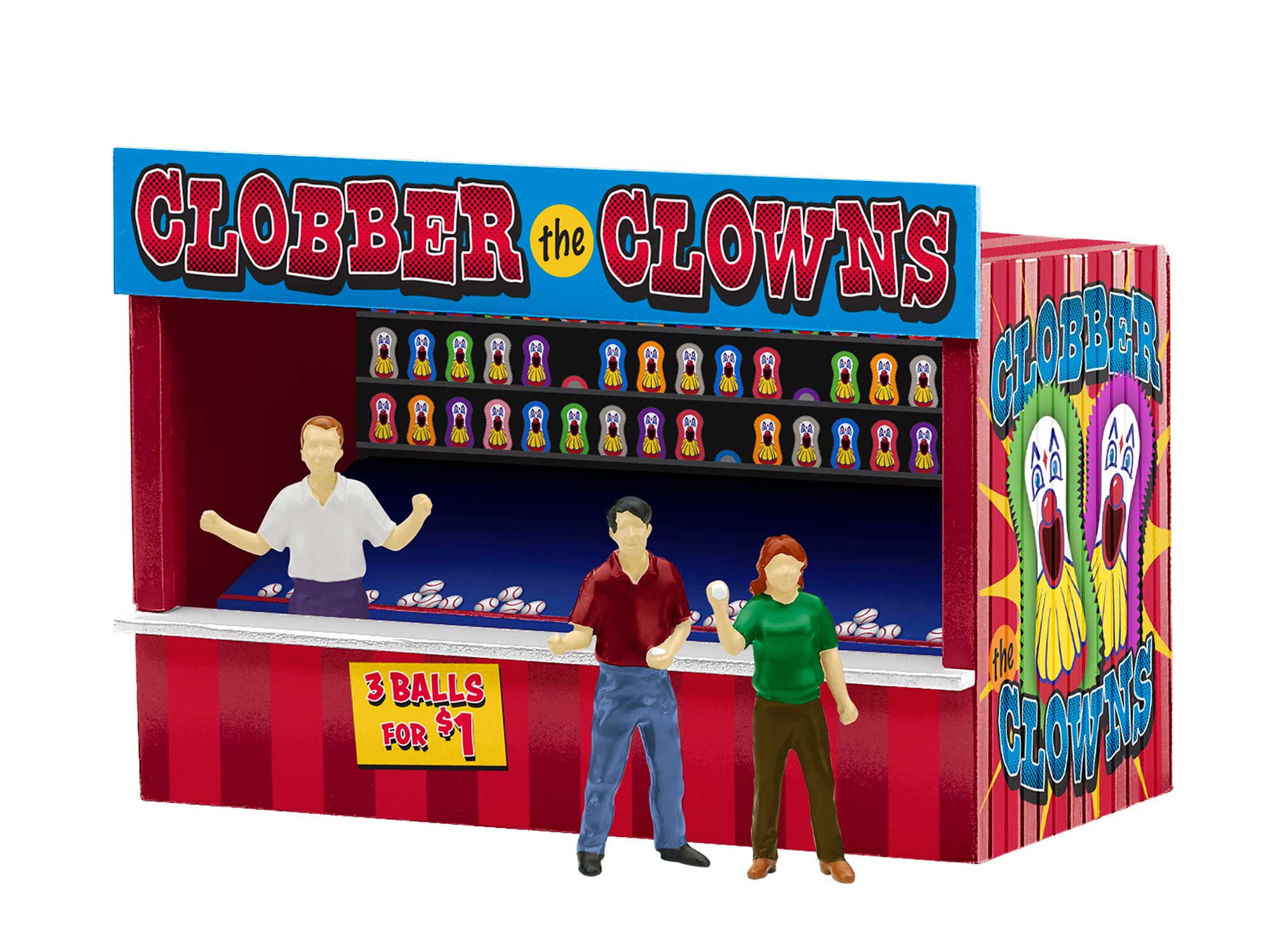 Midway Game 3-Pack with Figures