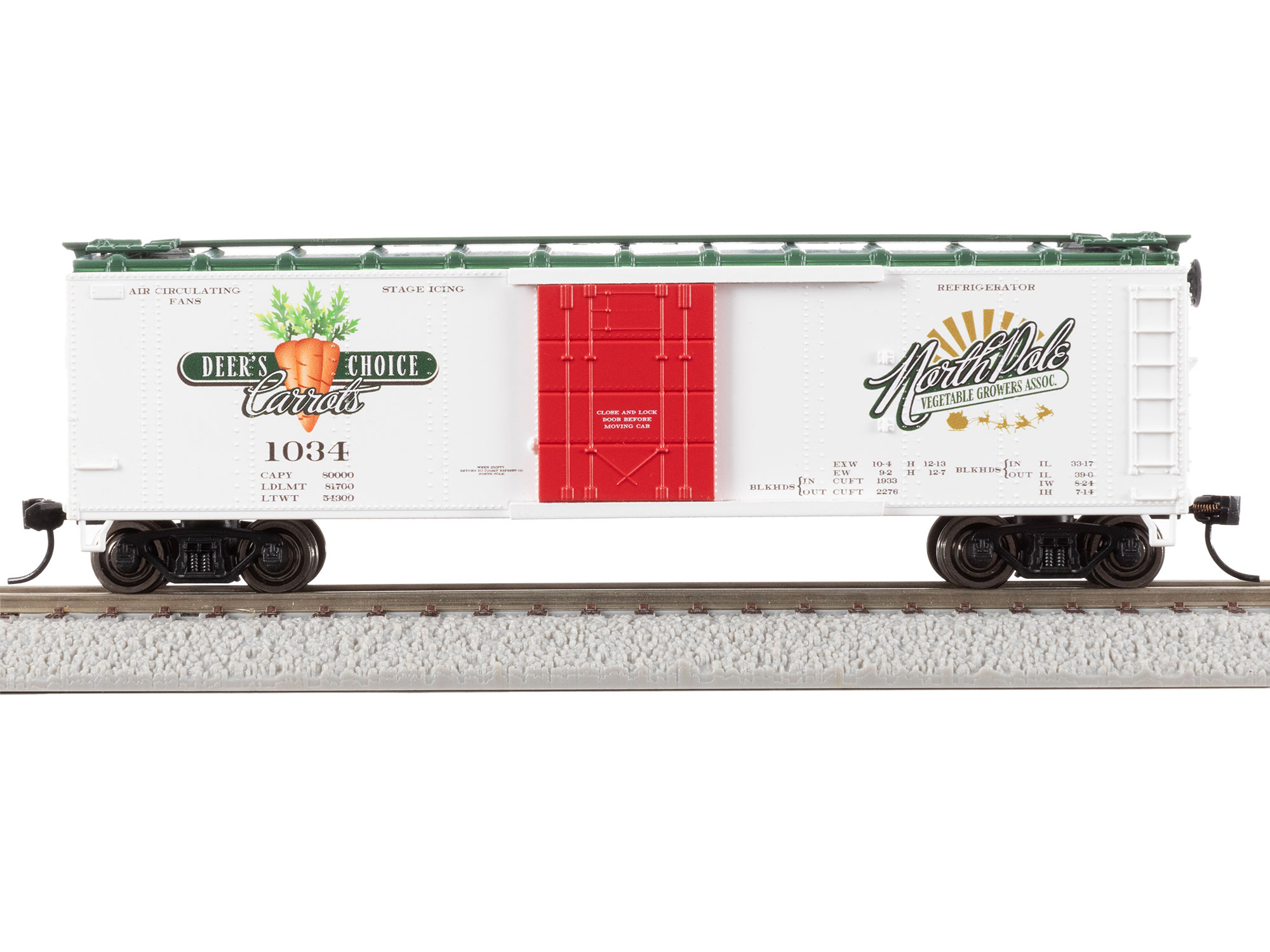 HO "The Comet" Christmas Freight Set