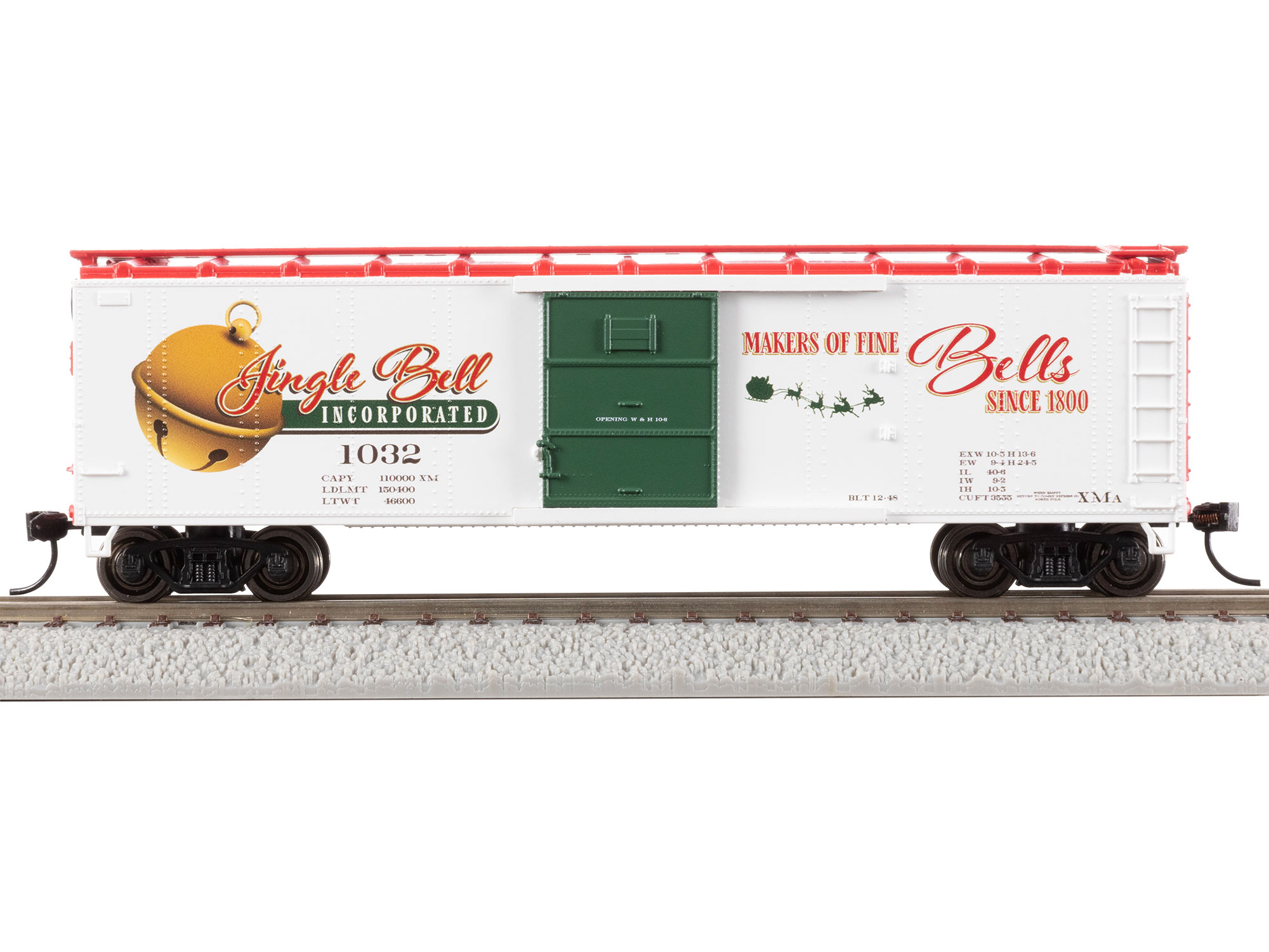 HO "The Comet" Christmas Freight Set